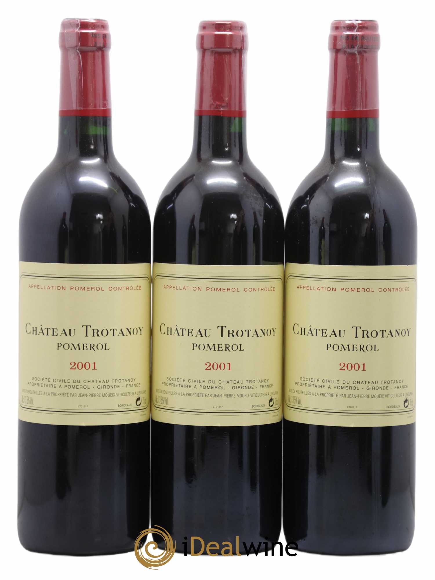 Château Trotanoy 2001 - Lot de 6 bouteilles - 2