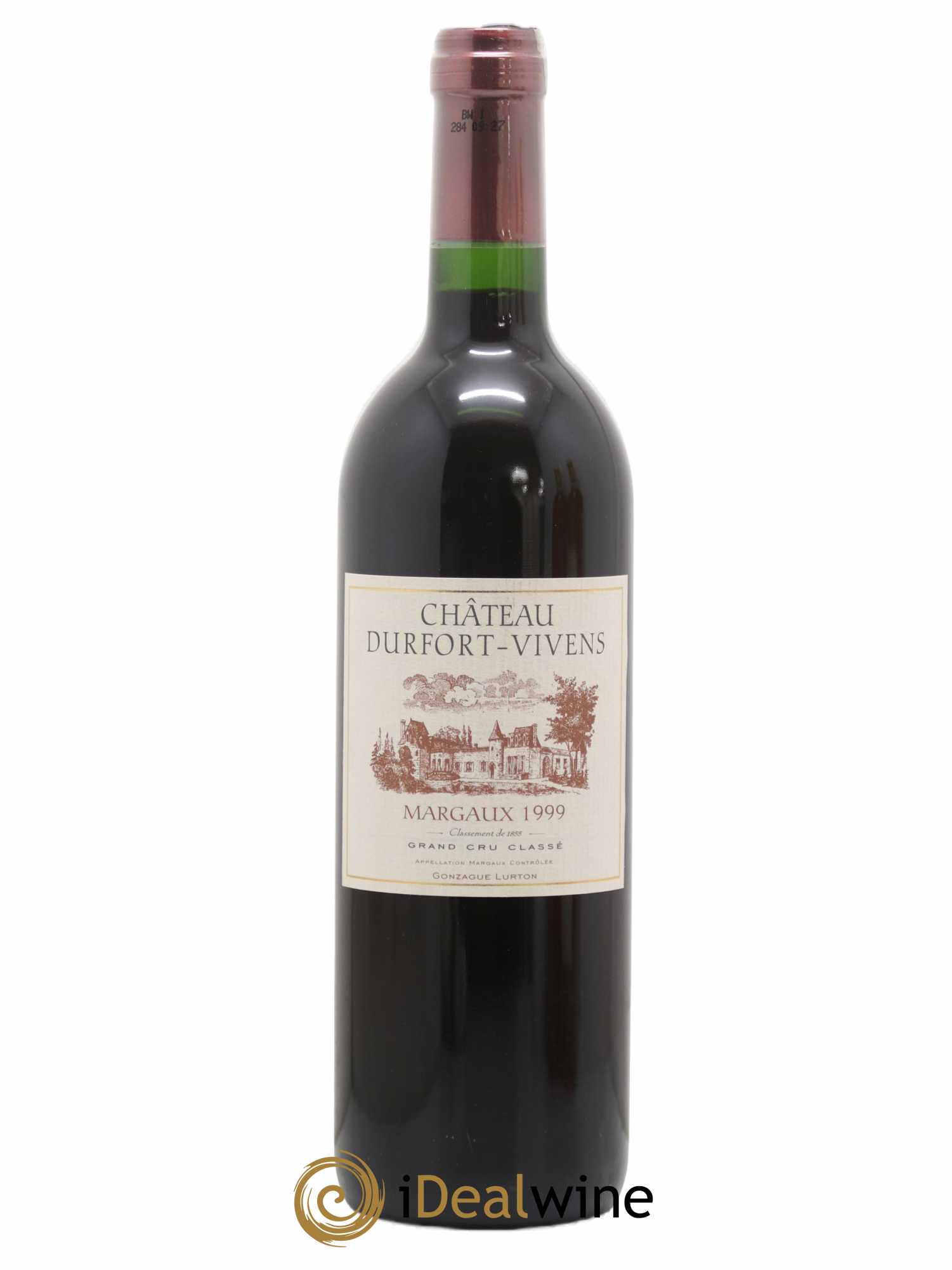 Château Durfort Vivens 2ème Grand Cru Classé 1999 - Lot de 1 bouteille - 0