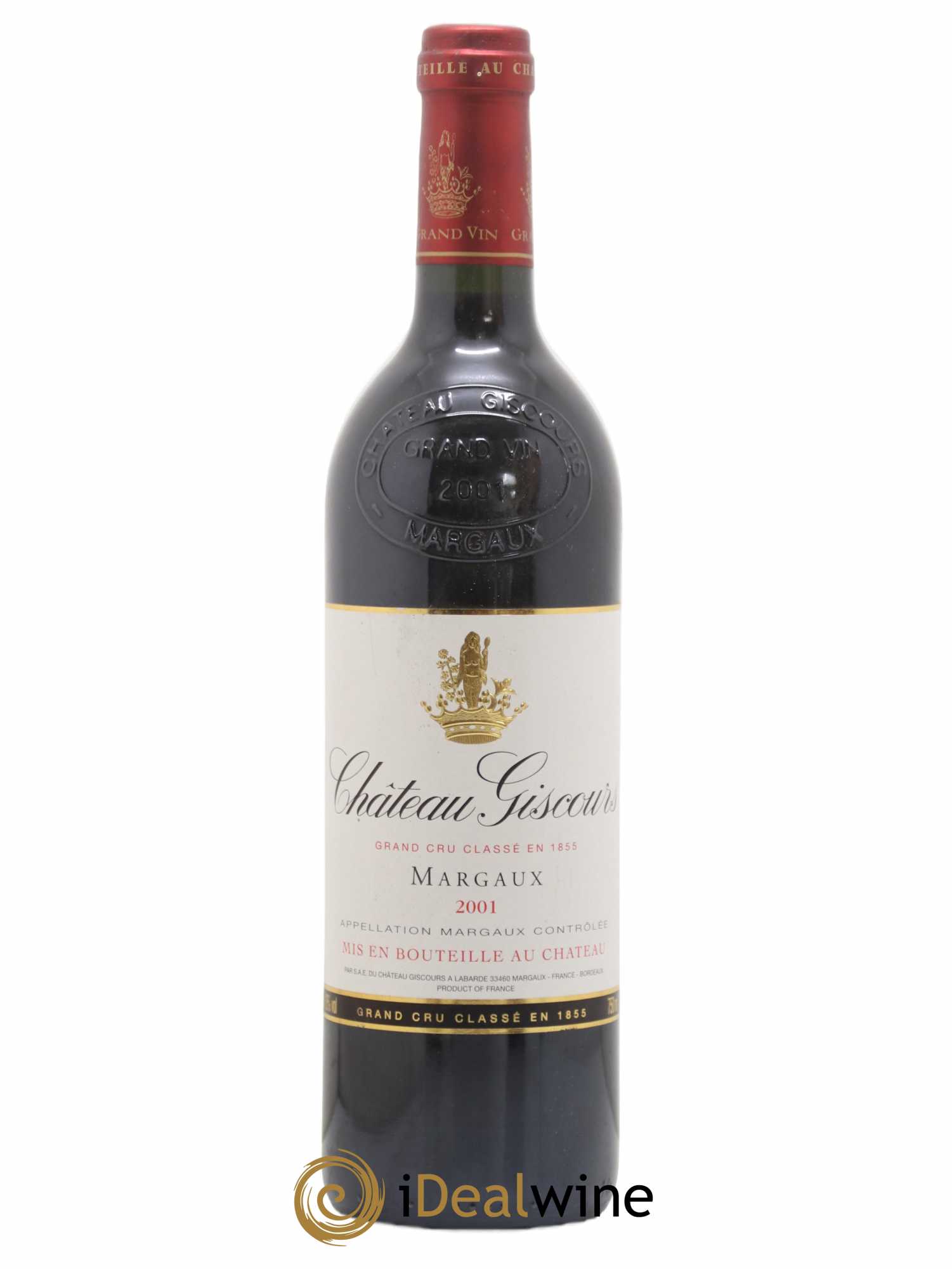 Château Giscours 3ème Grand Cru Classé 2001 - Lot de 1 bouteille - 0