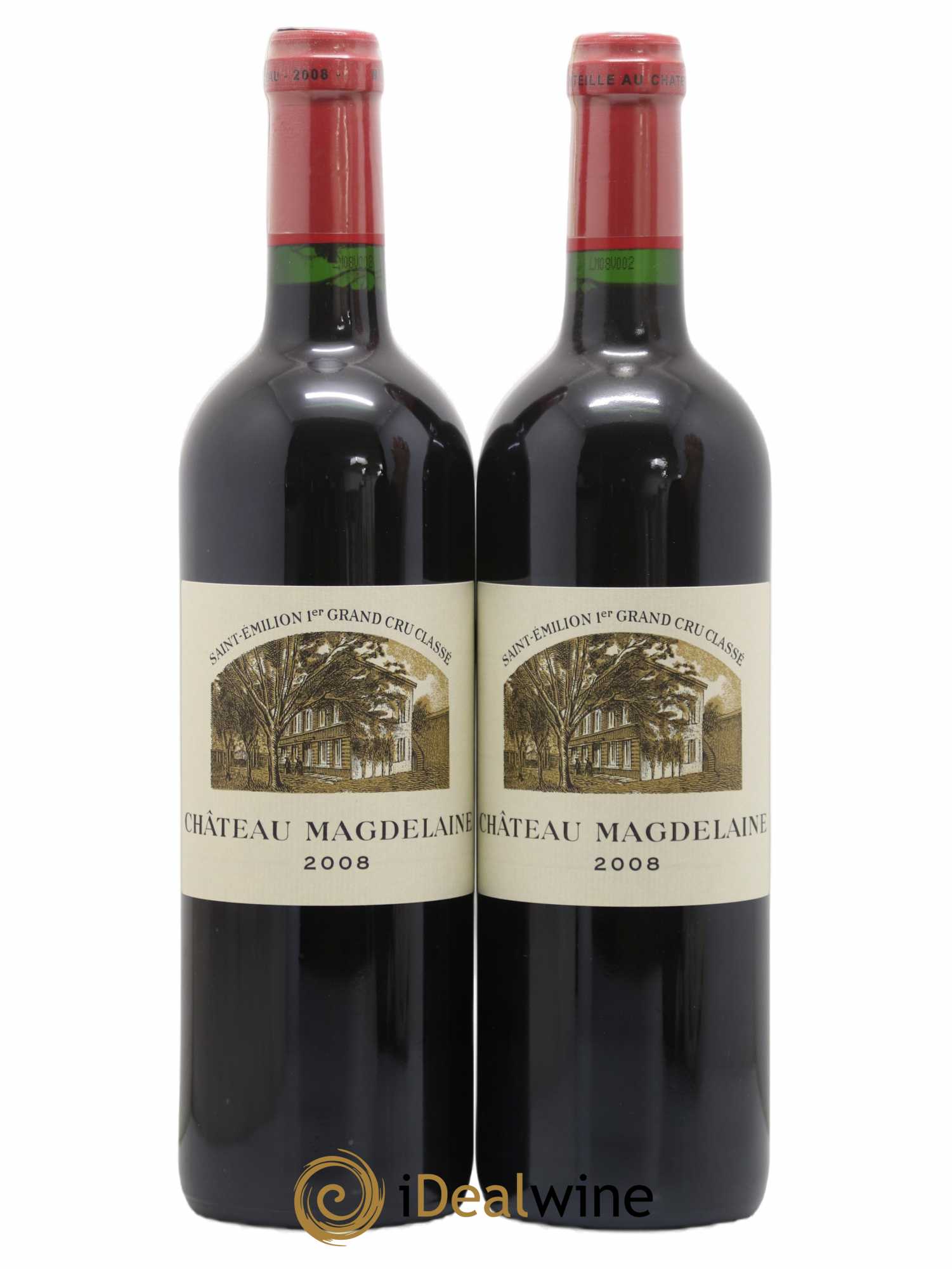 Château Magdelaine 2008 - Lot de 2 bouteilles - 0