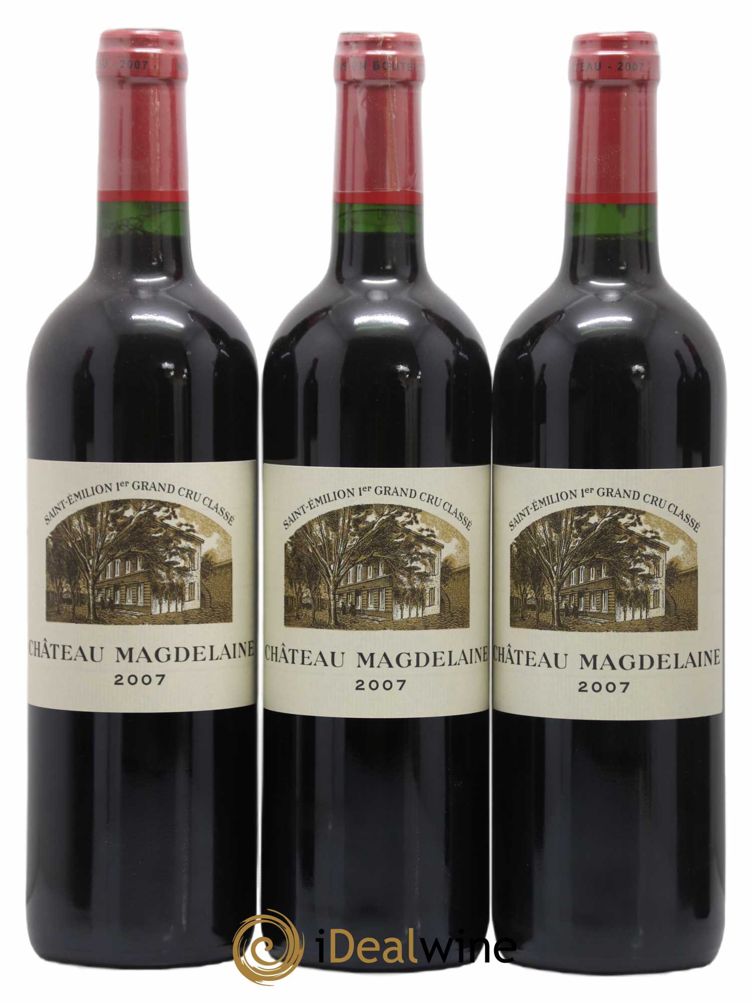 Château Magdelaine 2007 - Lot of 6 bottles - 1