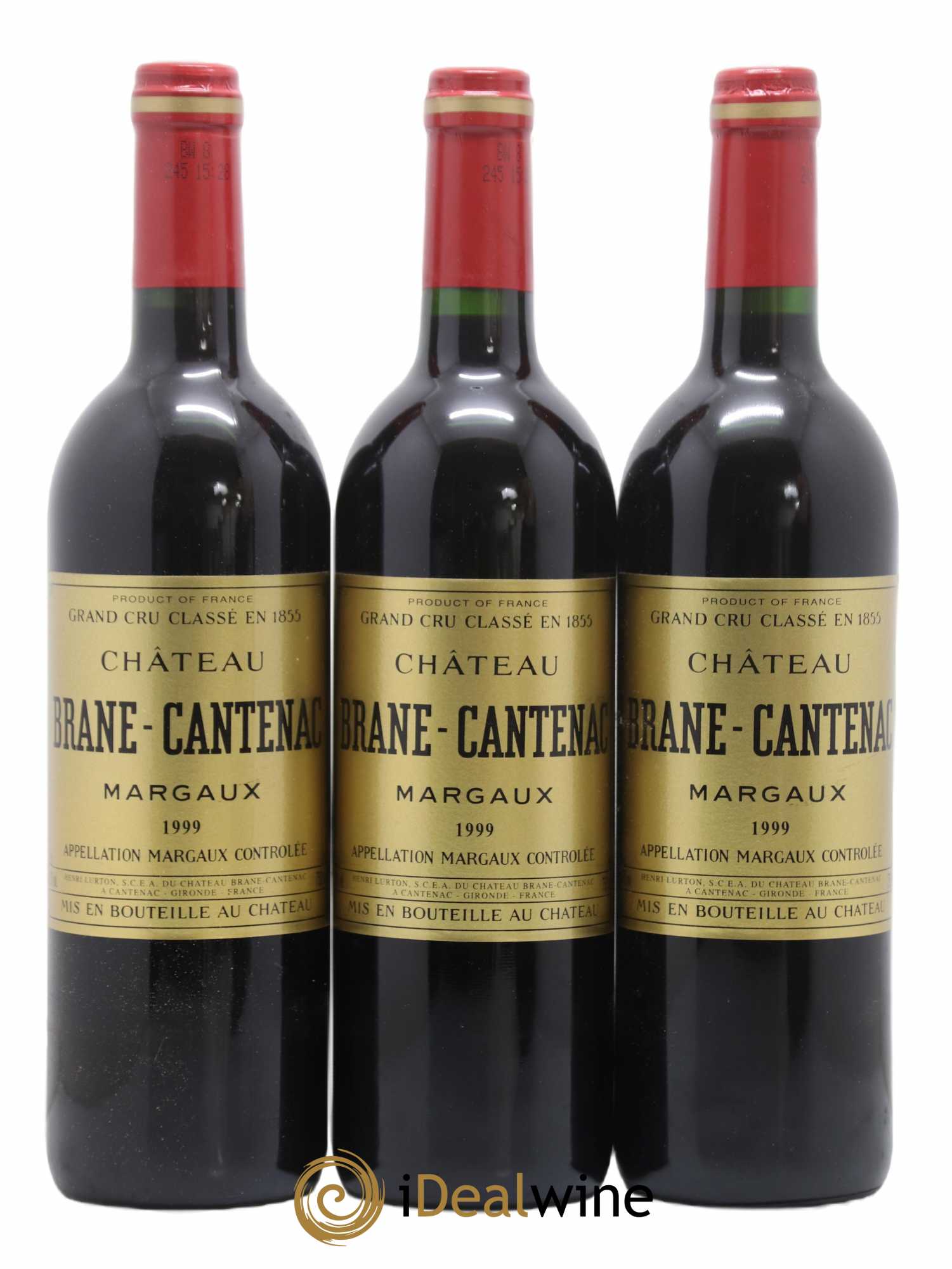 Château Brane Cantenac 2ème Grand Cru Classé 1999 - Lot de 12 bouteilles - 4