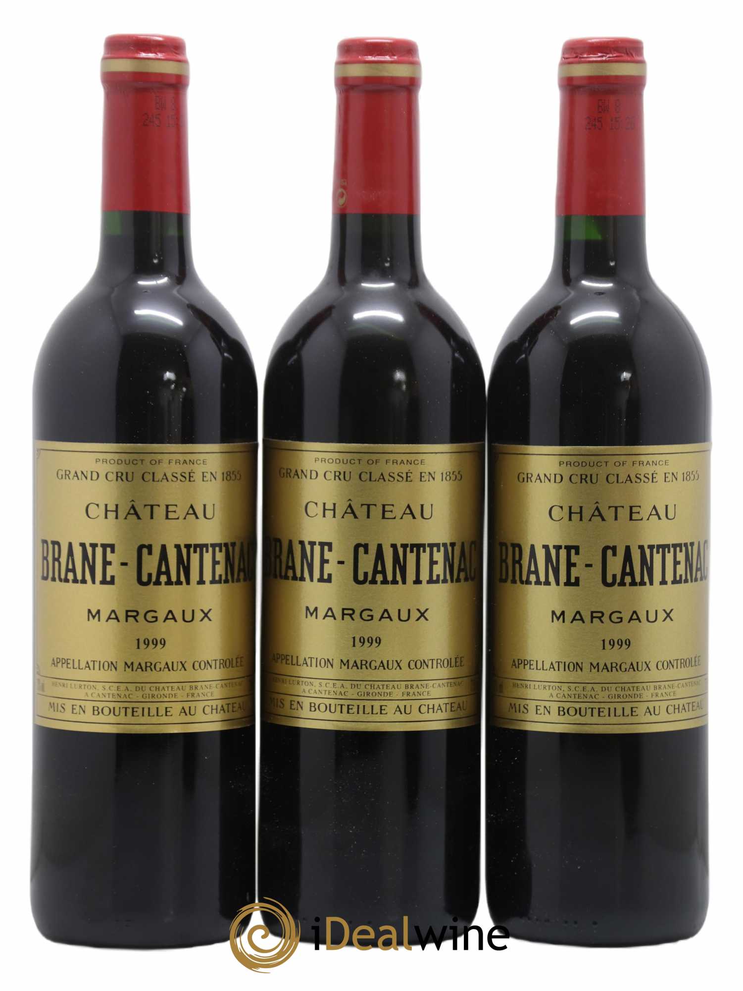 Château Brane Cantenac 2ème Grand Cru Classé 1999 - Lot de 12 bouteilles - 4