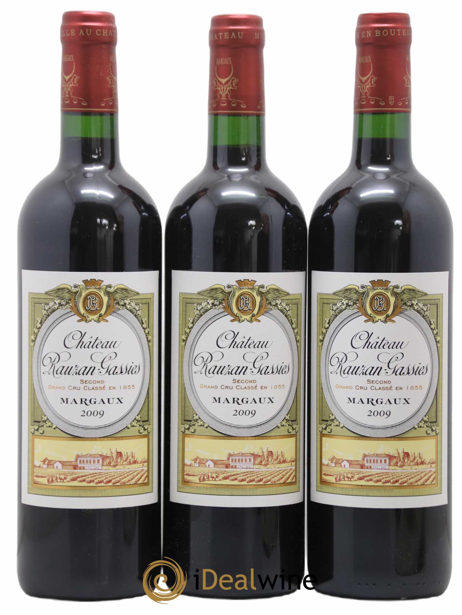 Château Rauzan-Gassies 2ème Grand Cru Classé 2009 - Lot de 12 bouteilles - 3