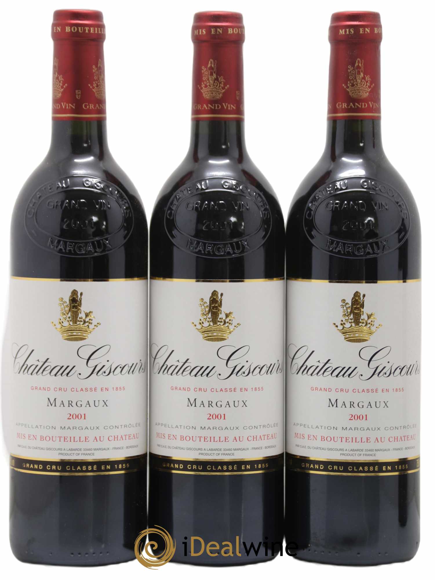 Château Giscours 3ème Grand Cru Classé 2001 - Lot de 12 bouteilles - 1