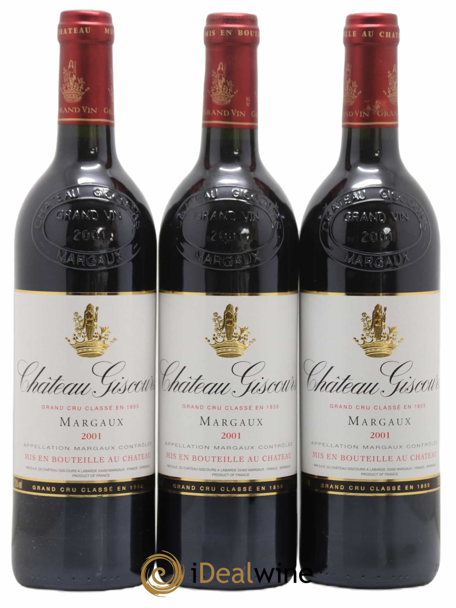 Château Giscours 3ème Grand Cru Classé 2001 - Lot de 12 bouteilles - 2