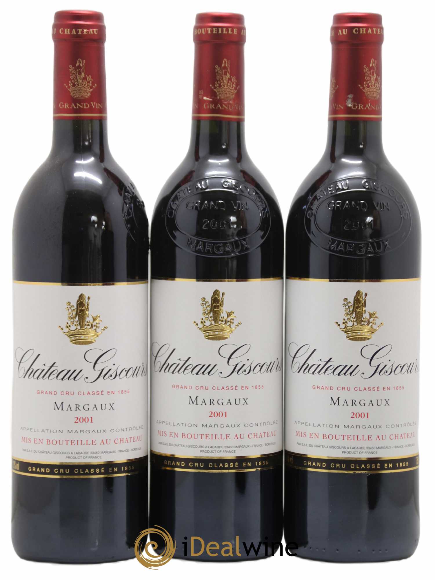 Château Giscours 3ème Grand Cru Classé 2001 - Lot de 12 bouteilles - 3