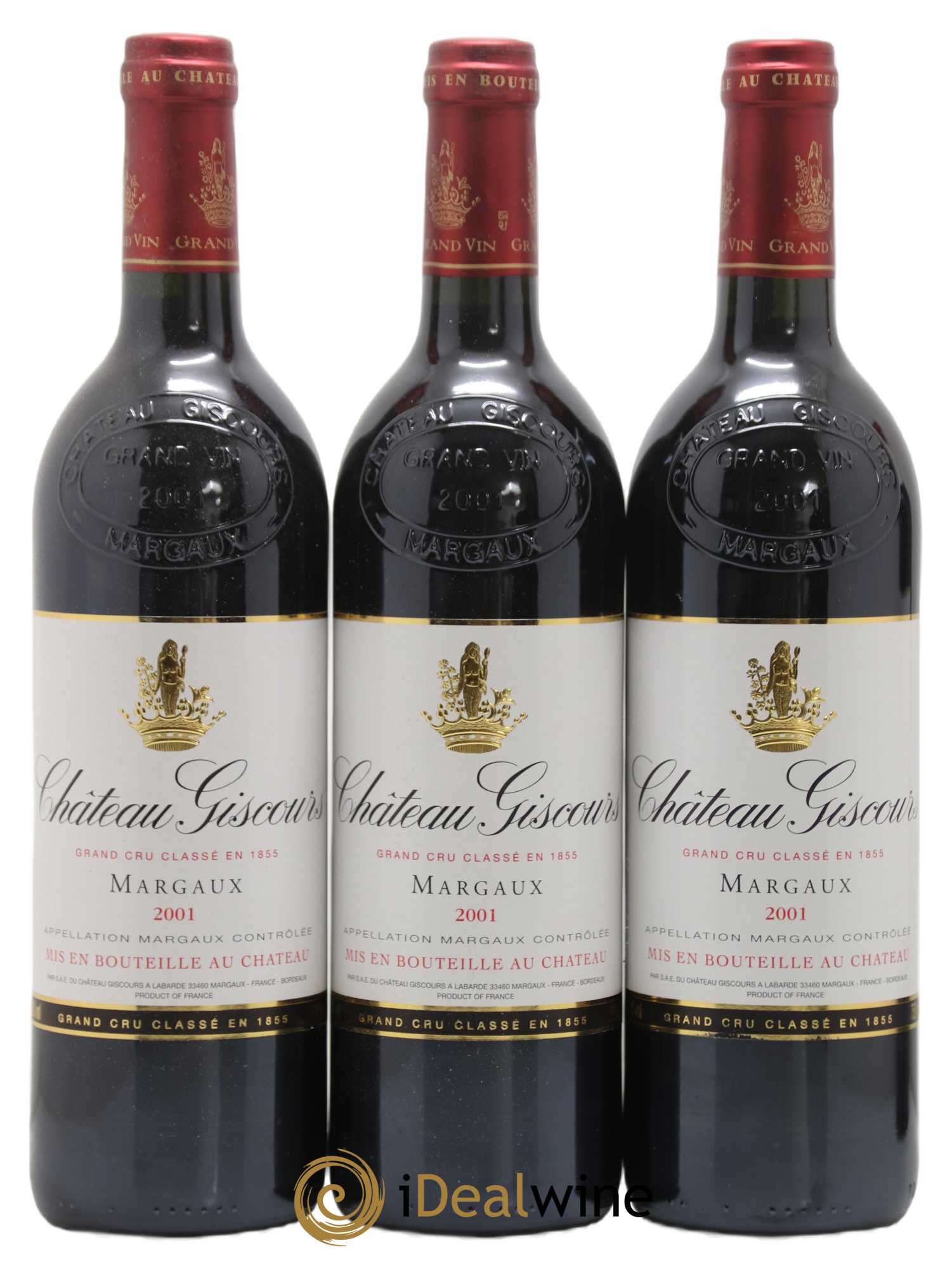 Château Giscours 3ème Grand Cru Classé 2001 - Lot de 12 bouteilles - 1