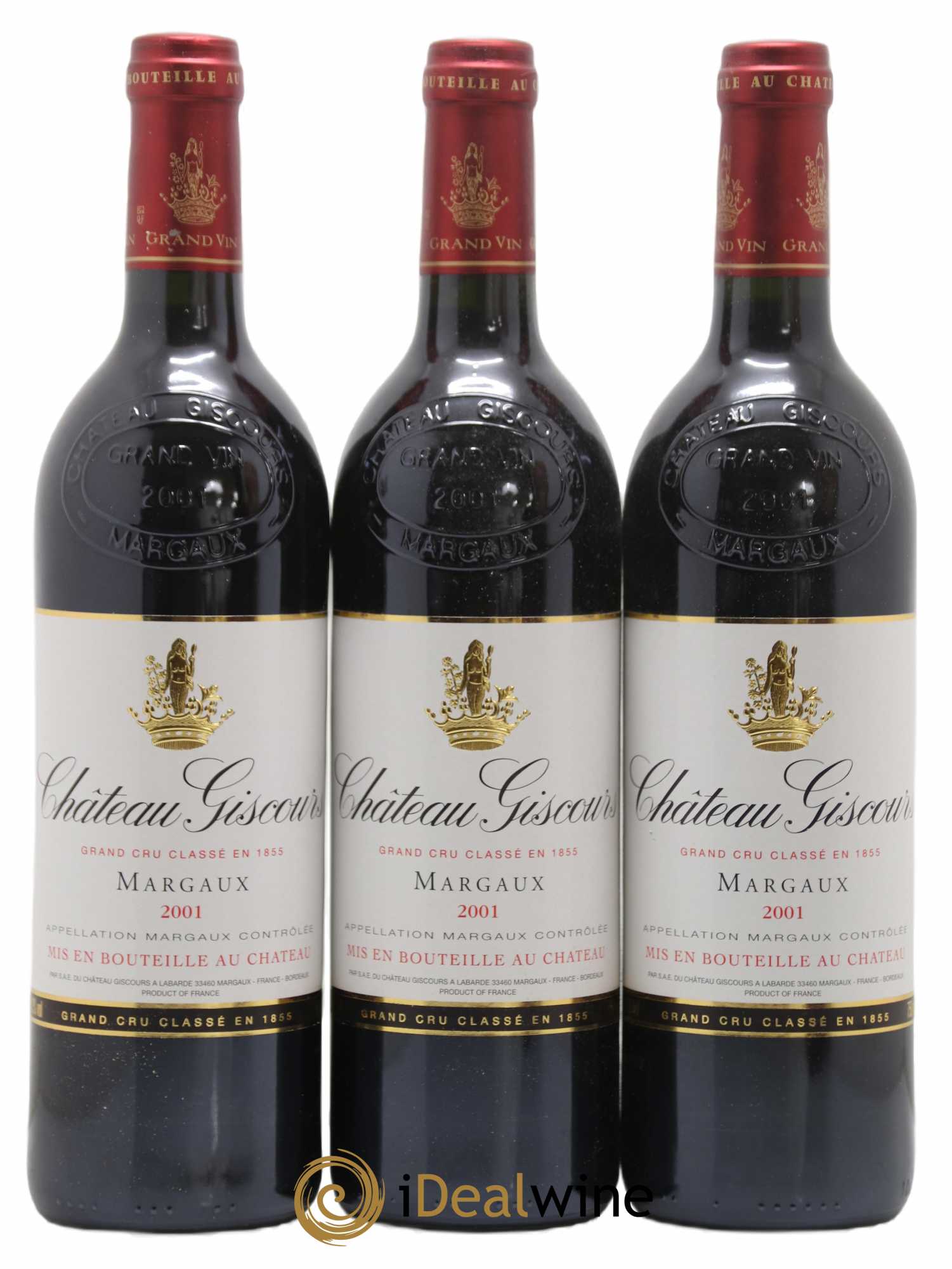 Château Giscours 3ème Grand Cru Classé 2001 - Lot de 12 bouteilles - 2