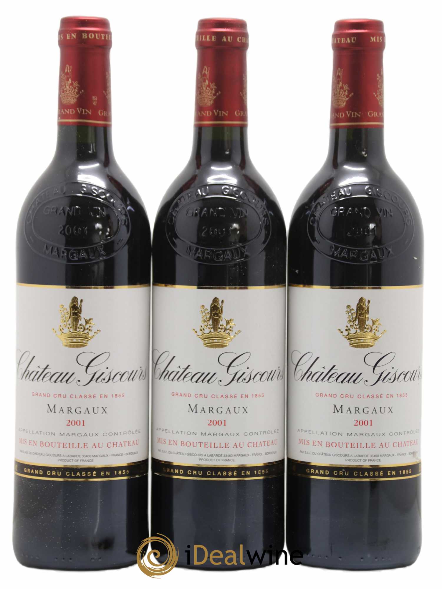 Château Giscours 3ème Grand Cru Classé 2001 - Lot de 12 bouteilles - 3