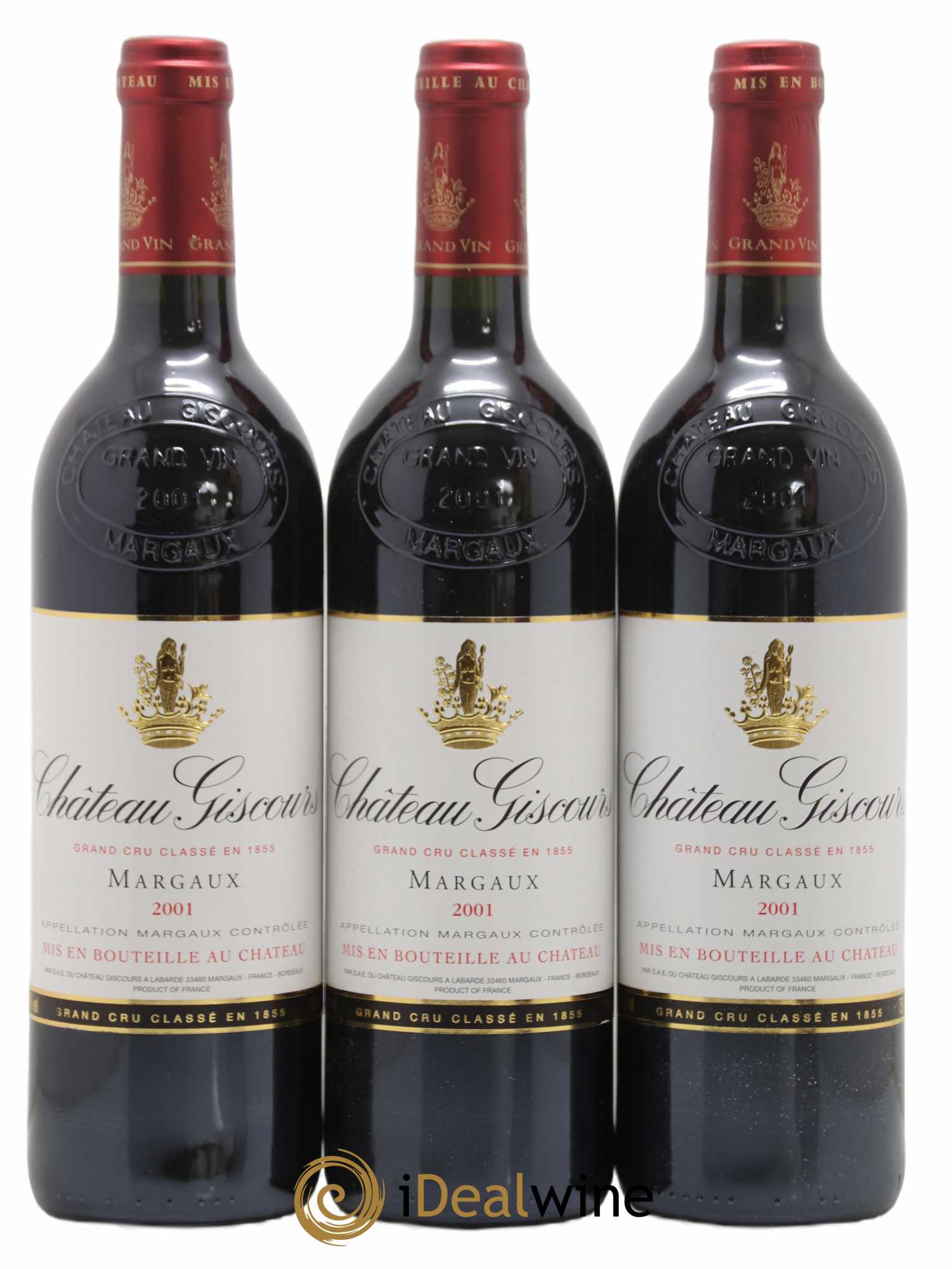 Château Giscours 3ème Grand Cru Classé 2001 - Lot de 12 bouteilles - 4