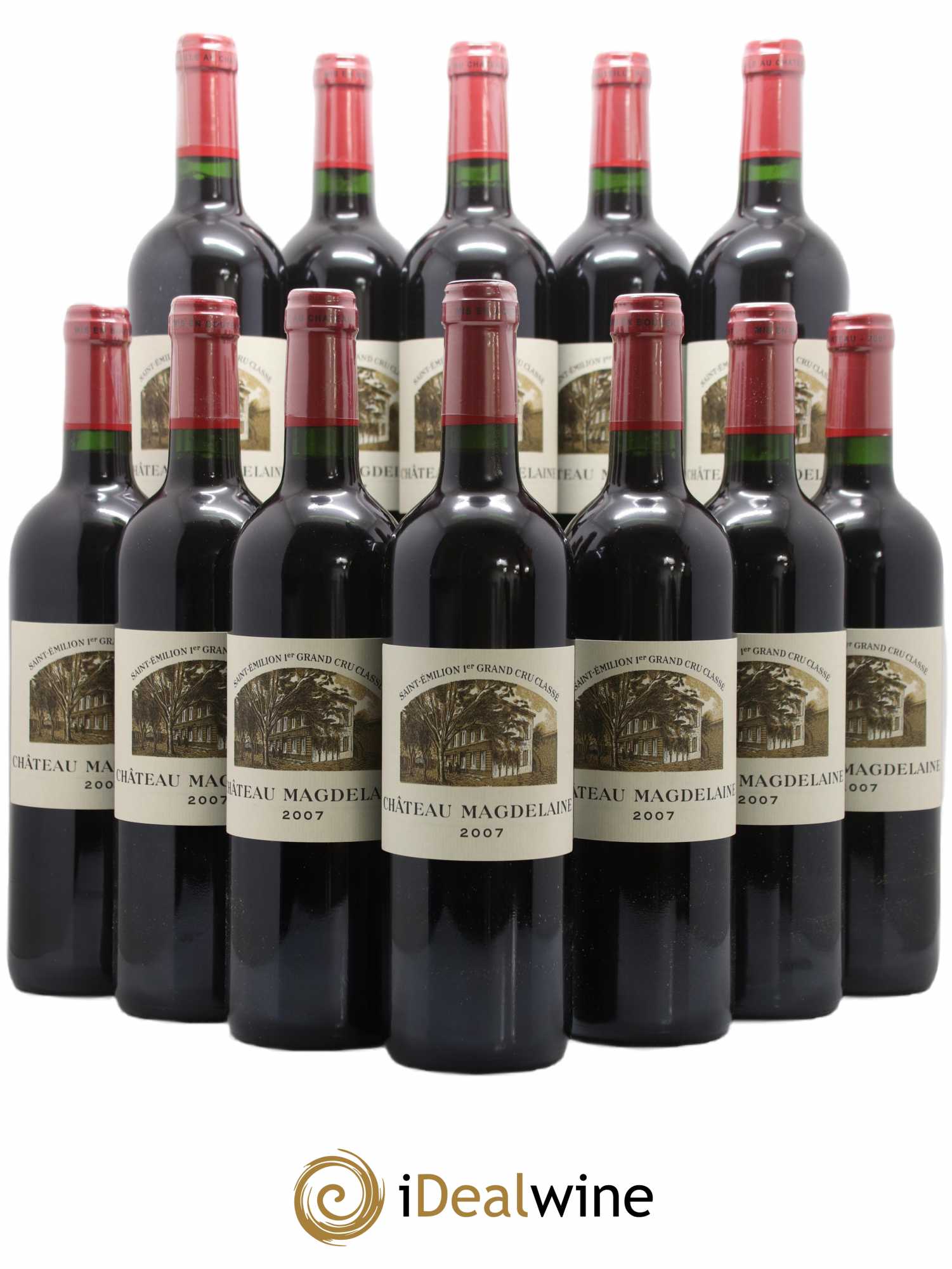 Château Magdelaine 2007 - Lot de 12 bouteilles - 0