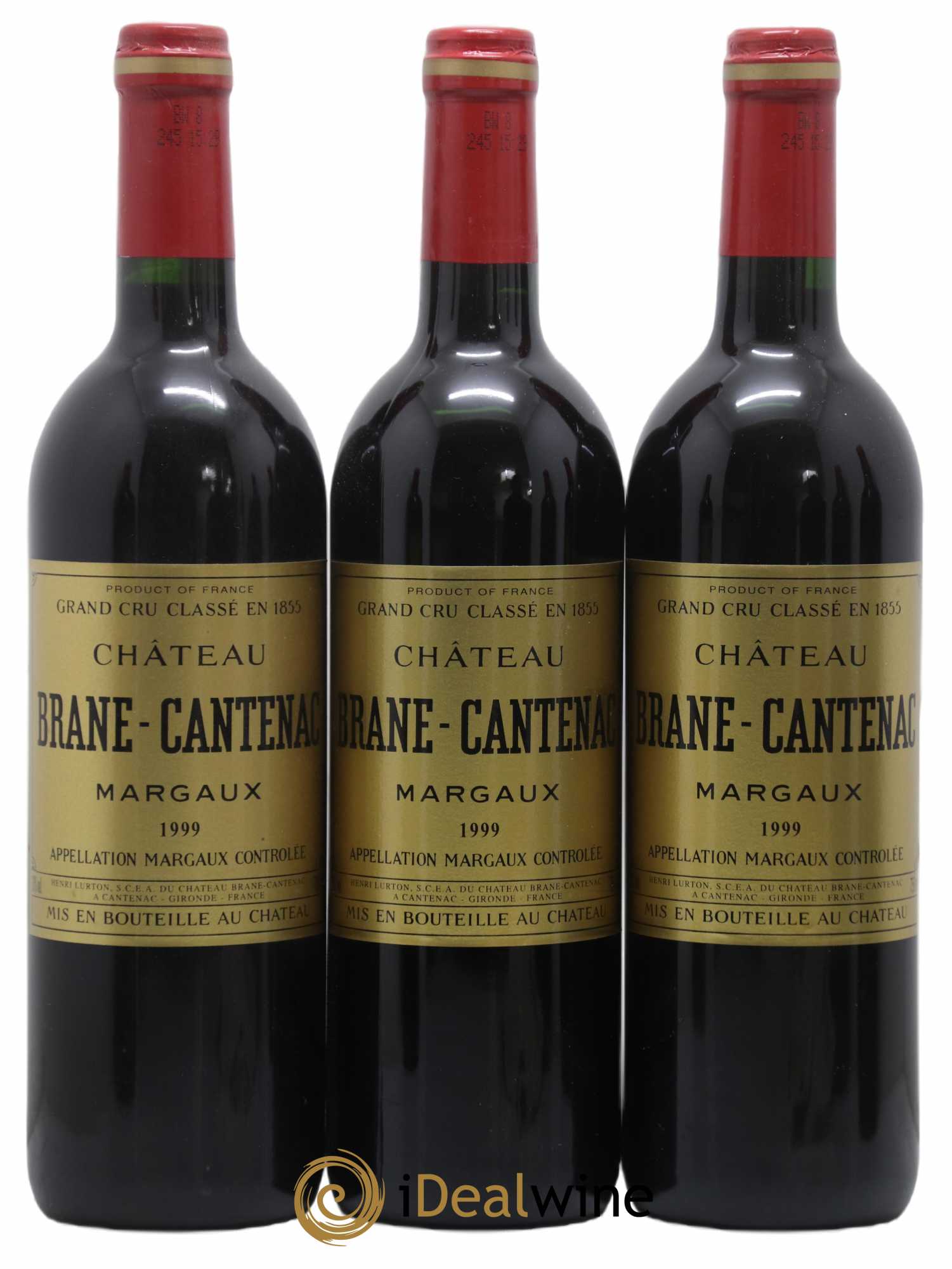 Château Brane Cantenac 2ème Grand Cru Classé 1999 - Lot de 6 bouteilles - 1