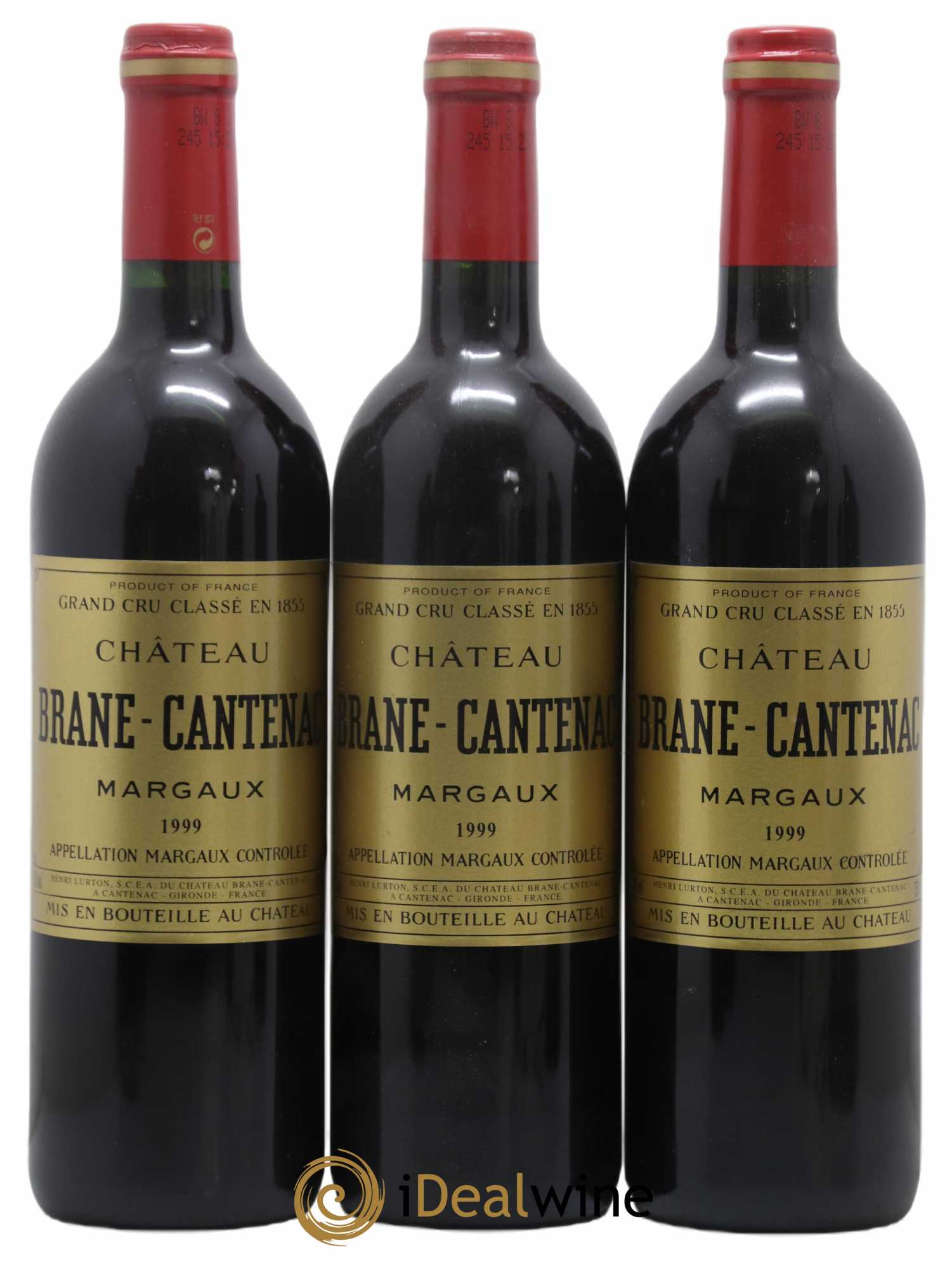 Château Brane Cantenac 2ème Grand Cru Classé 1999 - Lot de 6 bouteilles - 2