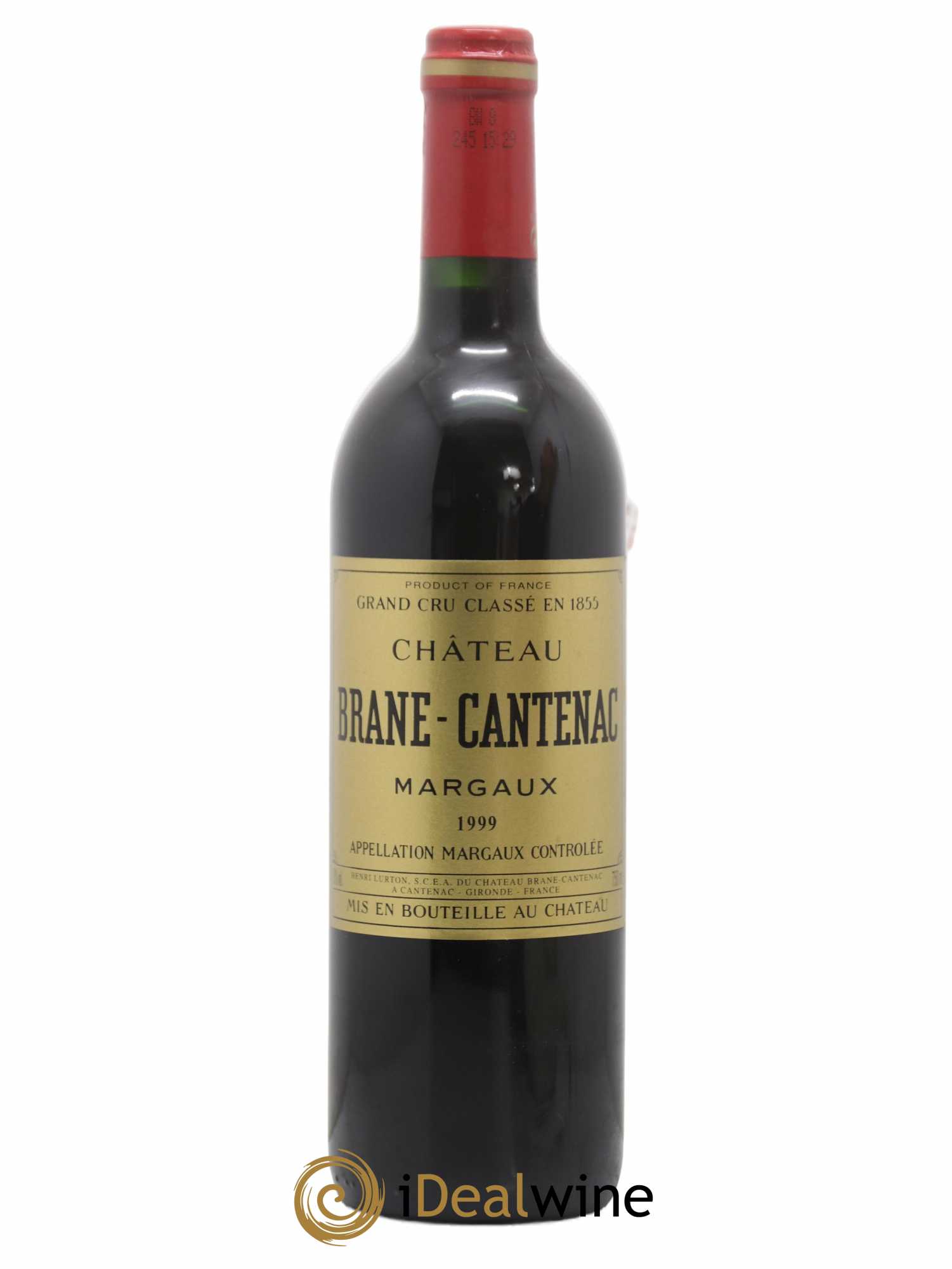 Château Brane Cantenac 2ème Grand Cru Classé 1999 - Lot de 1 bouteille - 0