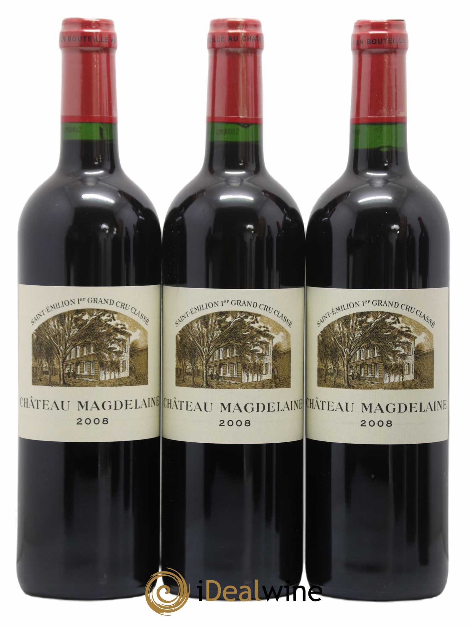Château Magdelaine 2008 - Lot de 12 bouteilles - 2