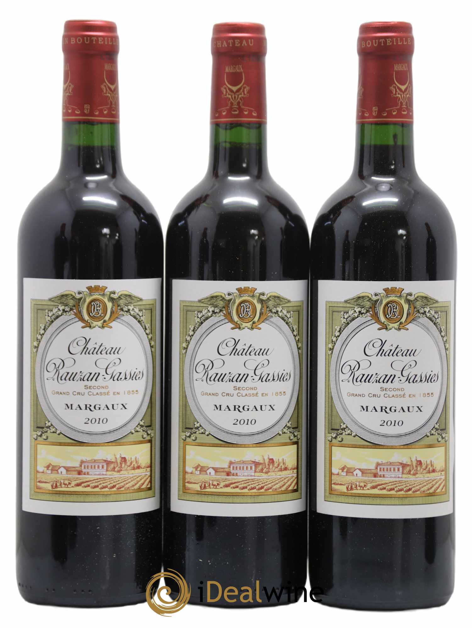 Château Rauzan-Gassies 2ème Grand Cru Classé 2010 - Lot de 12 bouteilles - 3