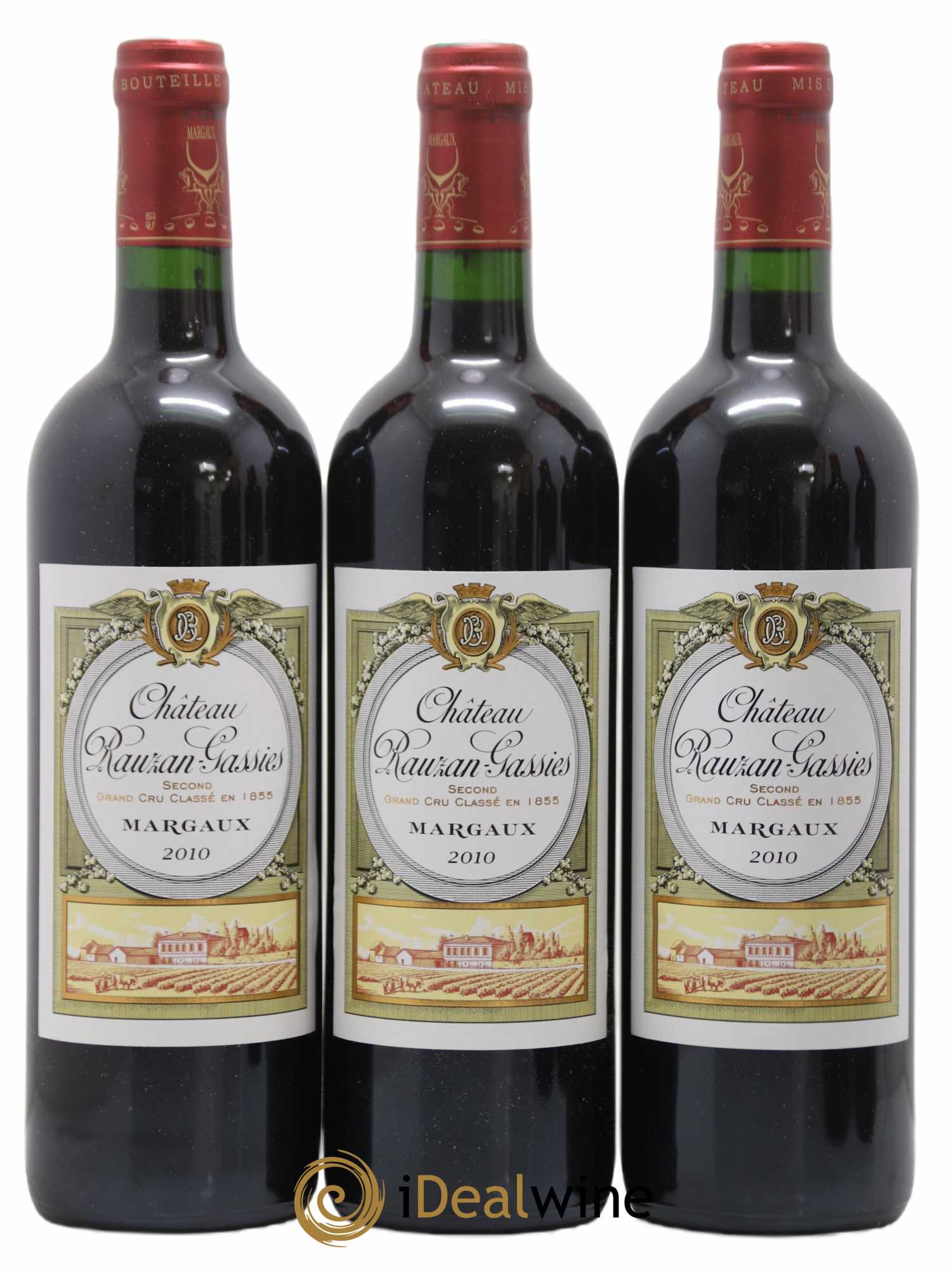 Château Rauzan-Gassies 2ème Grand Cru Classé 2010 - Lot de 12 bouteilles - 4