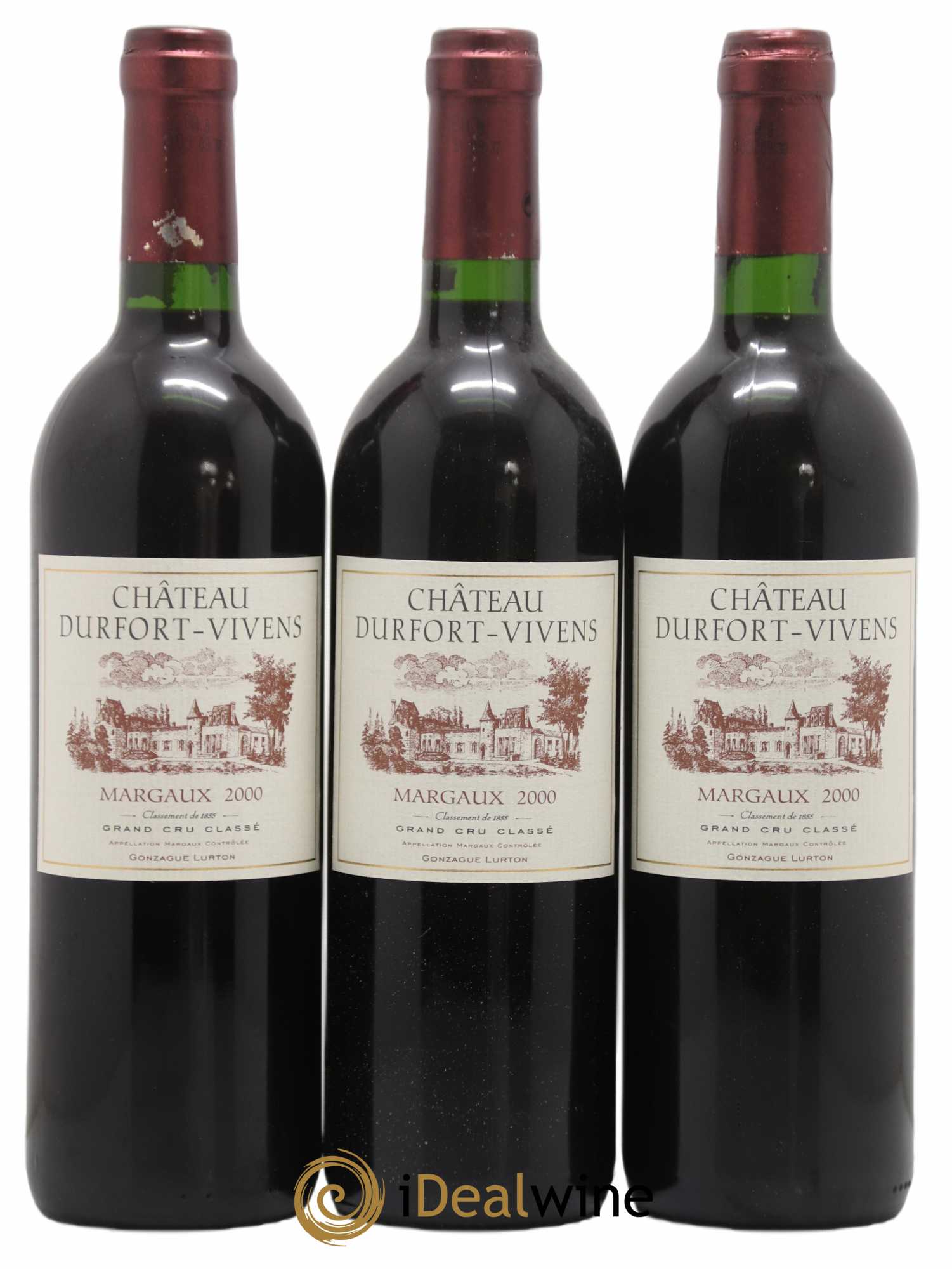 Château Durfort Vivens 2ème Grand Cru Classé 2000 - Lot de 12 bouteilles - 3