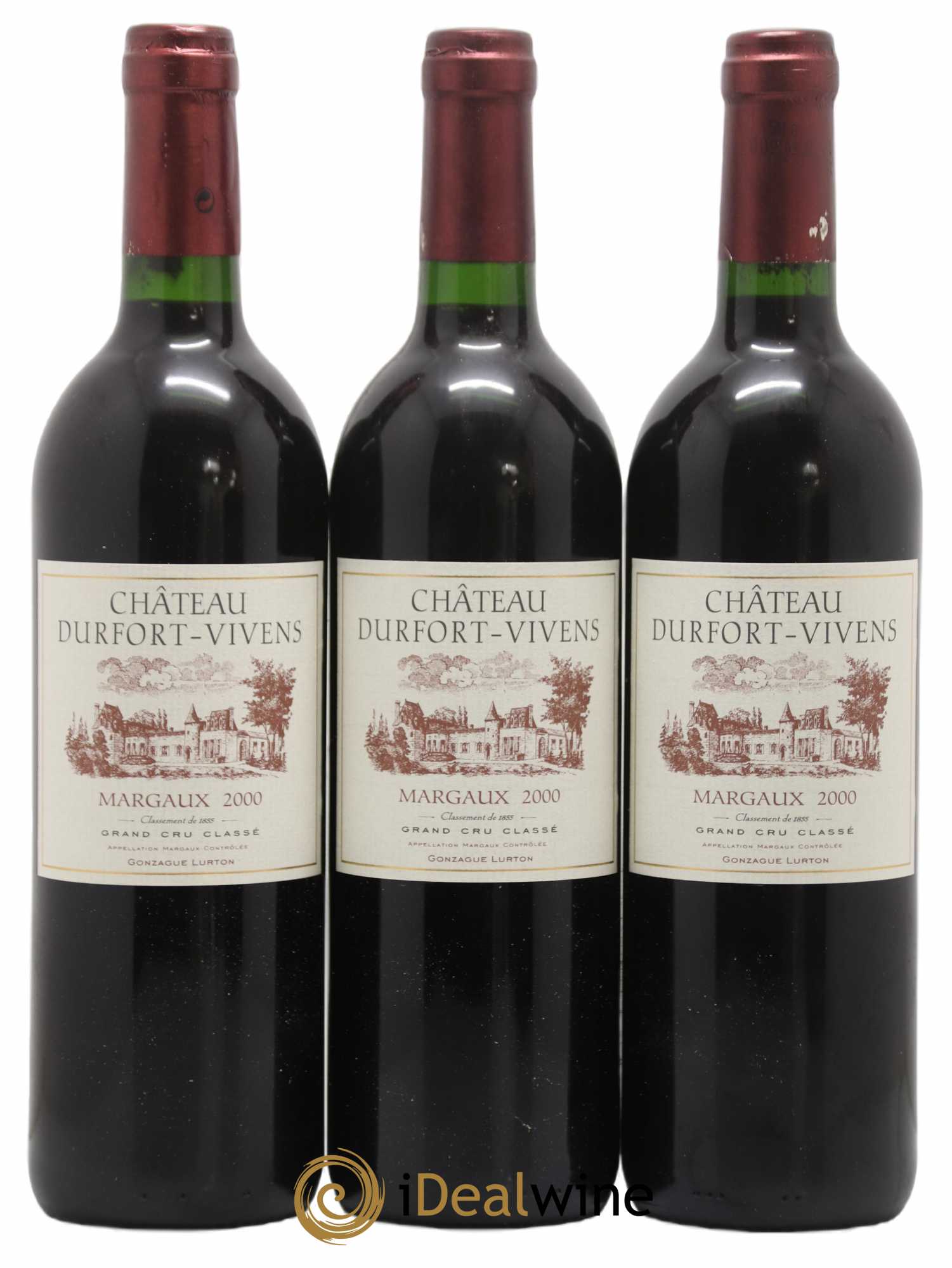 Château Durfort Vivens 2ème Grand Cru Classé 2000 - Lot de 12 bouteilles - 4