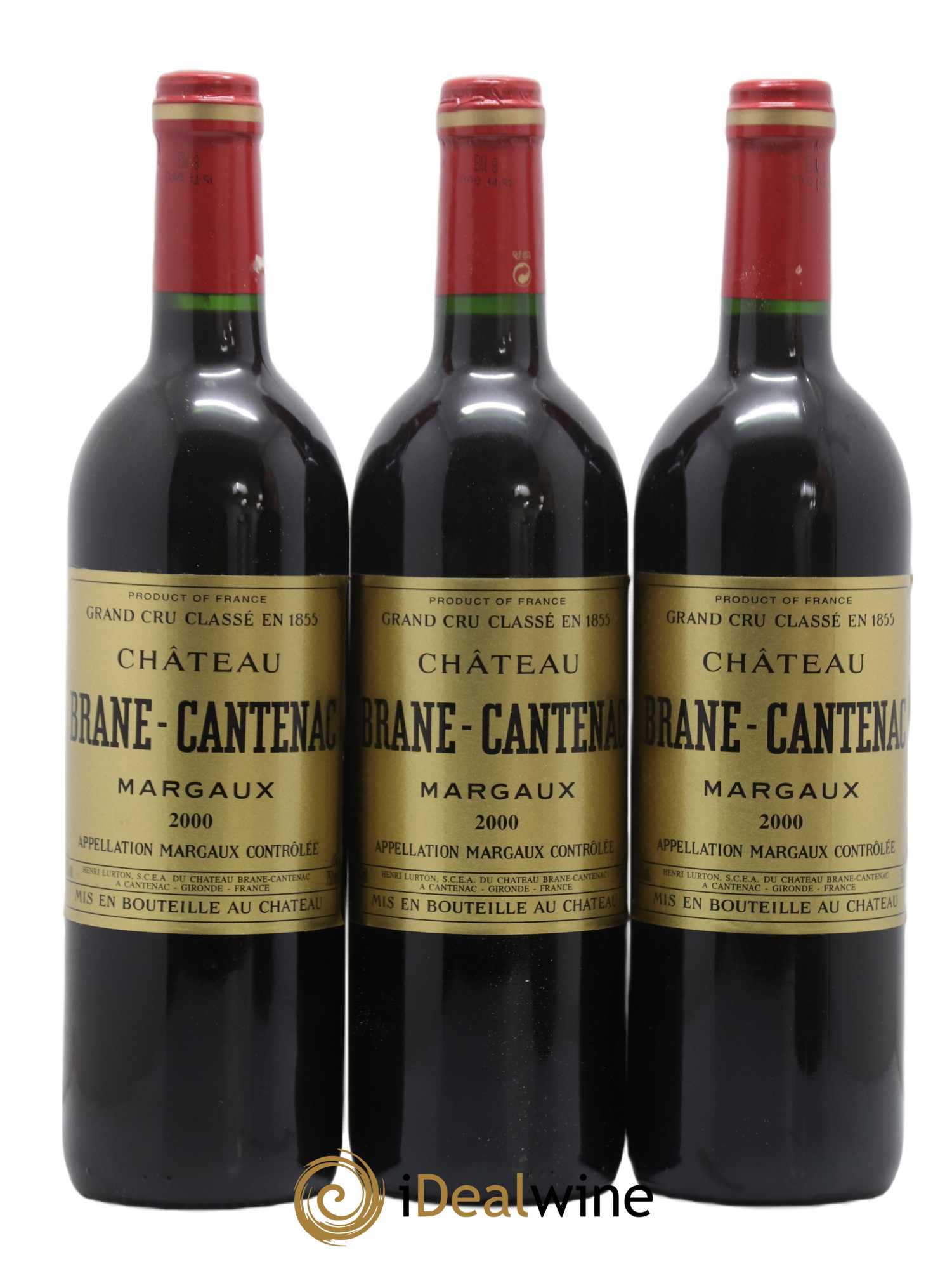 Château Brane Cantenac 2ème Grand Cru Classé 2000 - Lotto di 12 bottiglie - 4