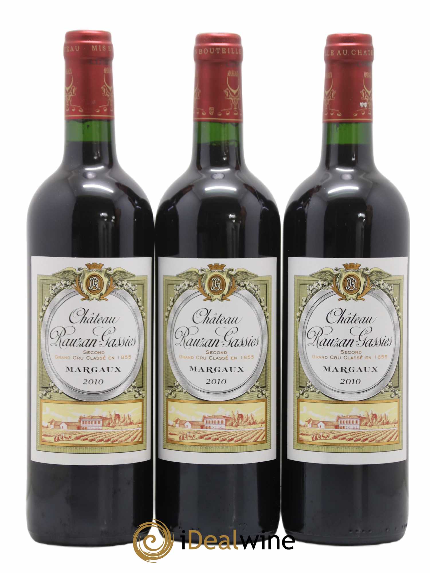 Château Rauzan-Gassies 2ème Grand Cru Classé 2010 - Lot de 12 bouteilles - 4