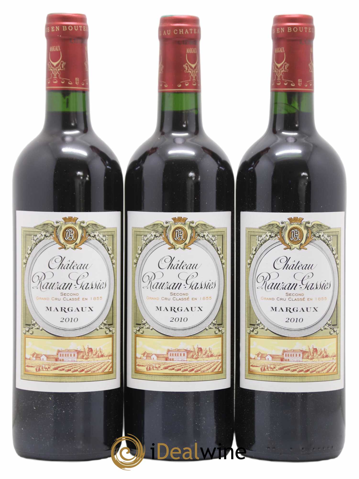 Château Rauzan-Gassies 2ème Grand Cru Classé 2010 - Lot de 12 bouteilles - 2