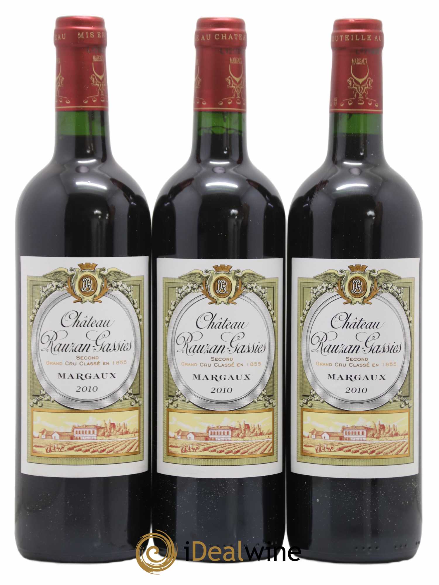 Château Rauzan-Gassies 2ème Grand Cru Classé 2010 - Lot de 12 bouteilles - 3