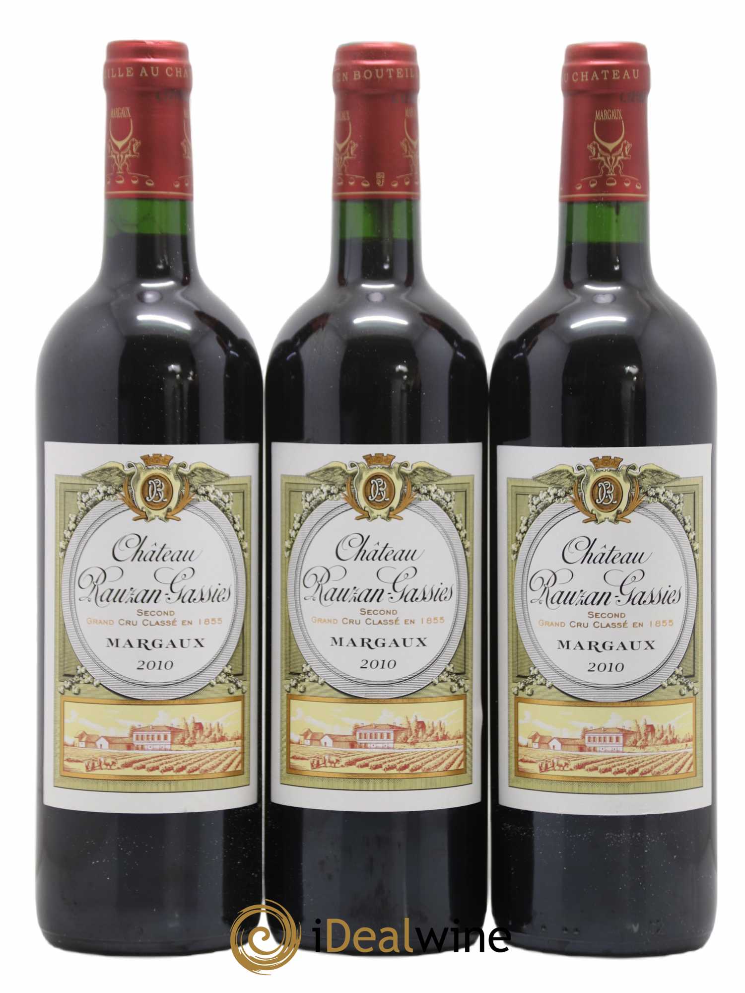 Château Rauzan-Gassies 2ème Grand Cru Classé 2010 - Lot de 12 bouteilles - 2