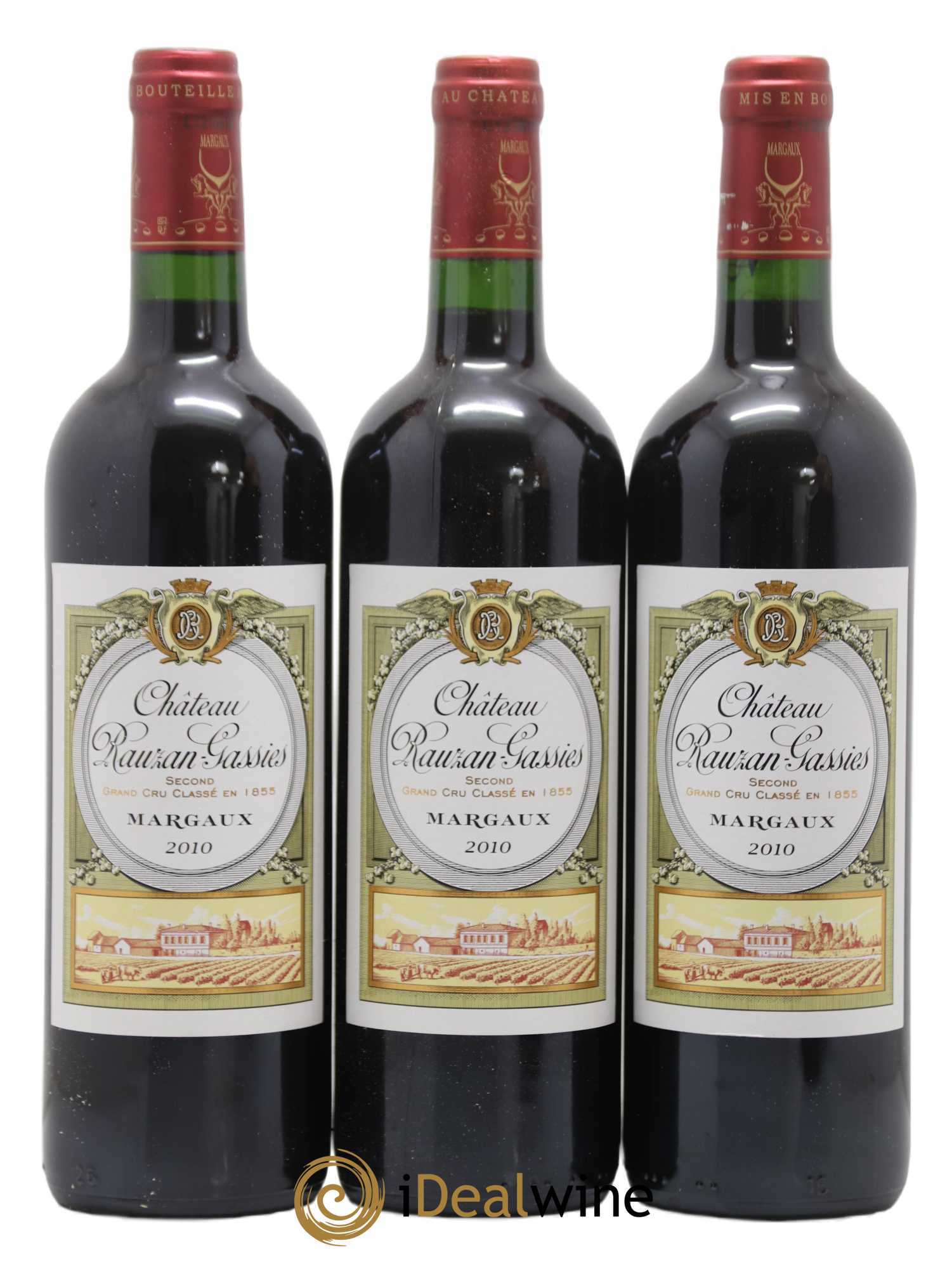 Château Rauzan-Gassies 2ème Grand Cru Classé 2010 - Lot de 12 bouteilles - 4