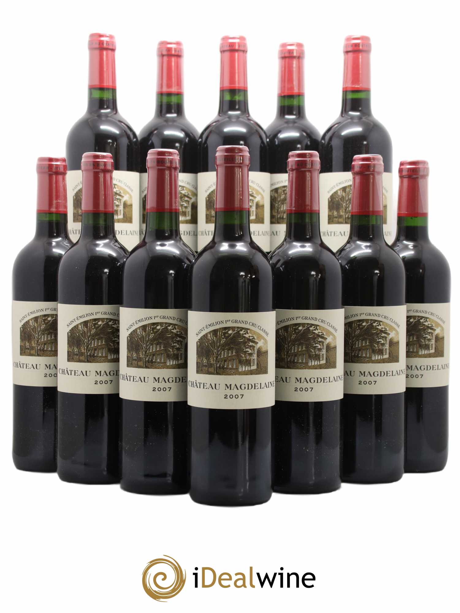 Château Magdelaine 2007 - Lot de 12 bouteilles - 0