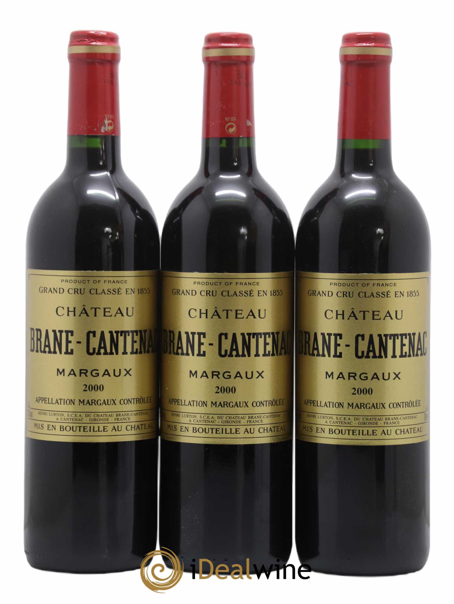 Château Brane Cantenac 2ème Grand Cru Classé 2000 - Lotto di 12 bottiglie - 3