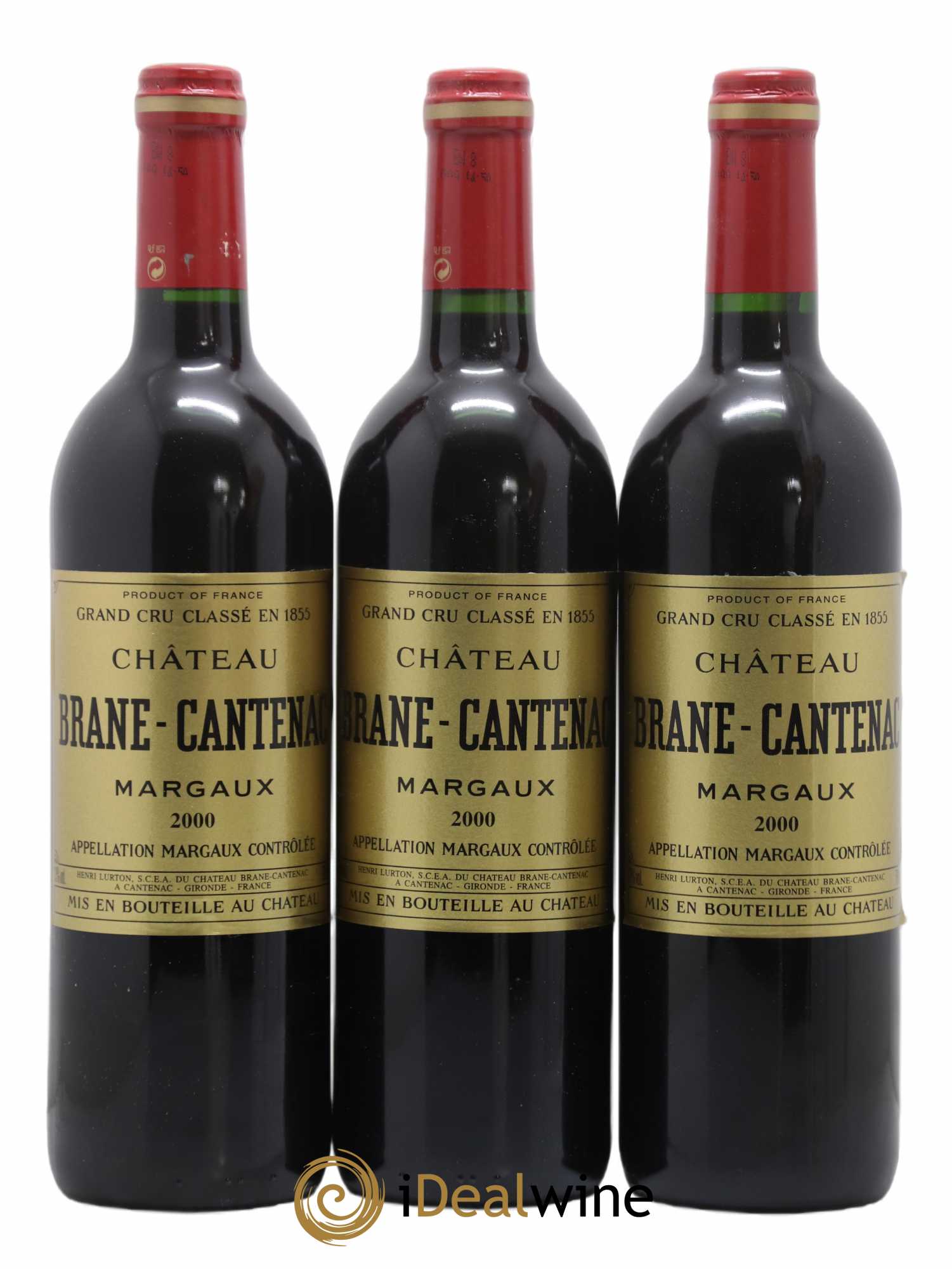 Château Brane Cantenac 2ème Grand Cru Classé 2000 - Lotto di 12 bottiglie - 4