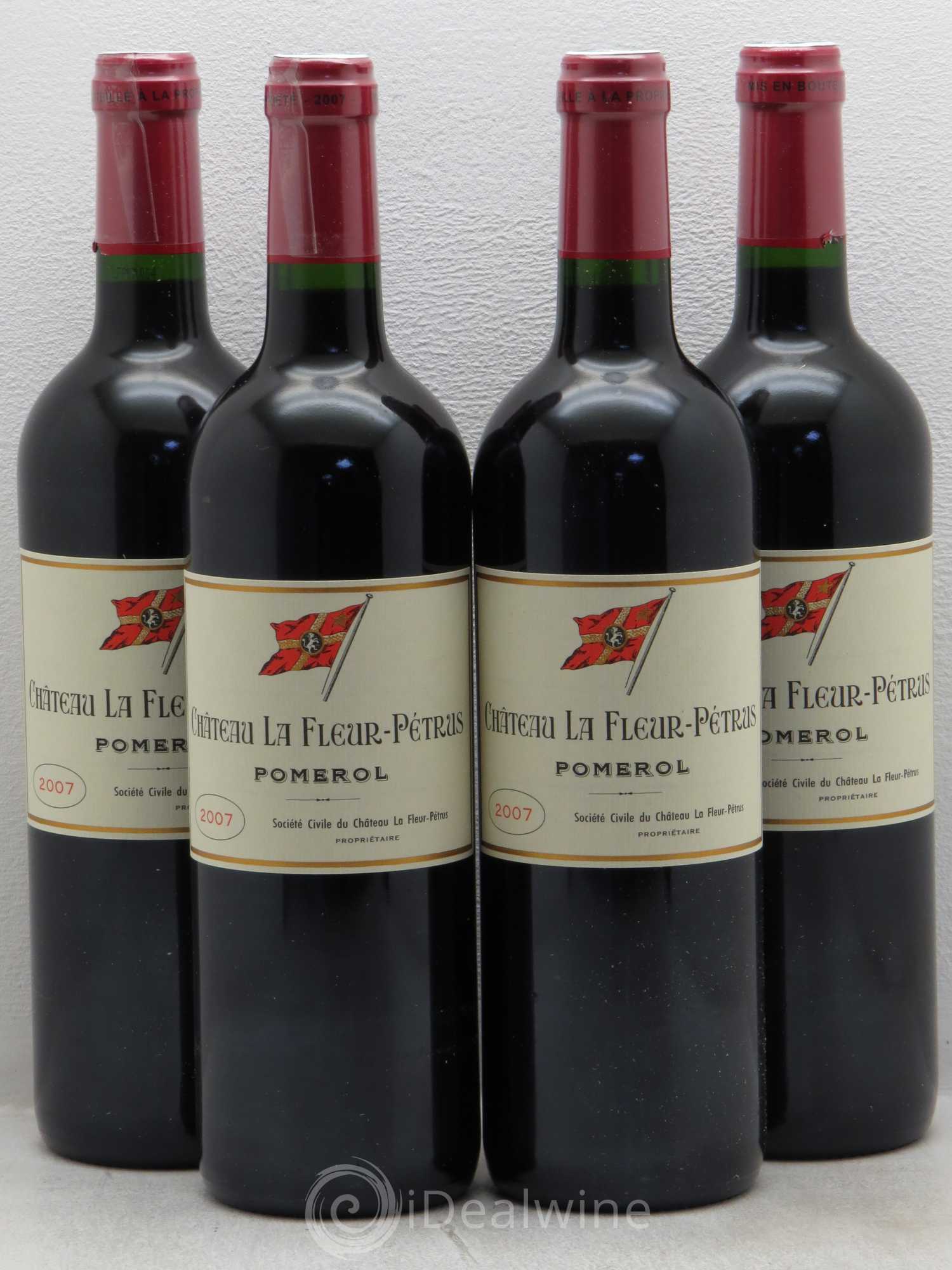 Château la Fleur Petrus 2007 - Lot de 4 bouteilles - 0