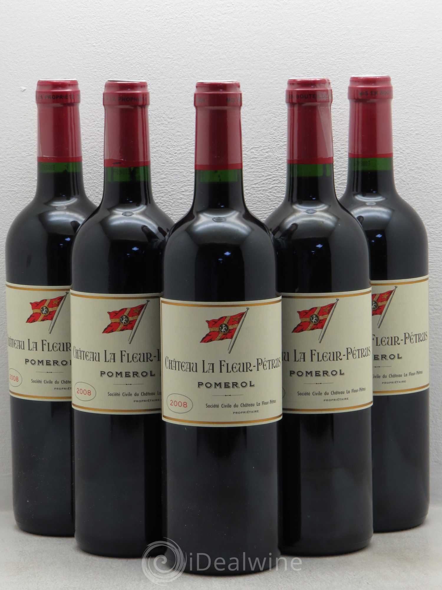 Château la Fleur Petrus 2008 - Lot de 5 bouteilles - 0