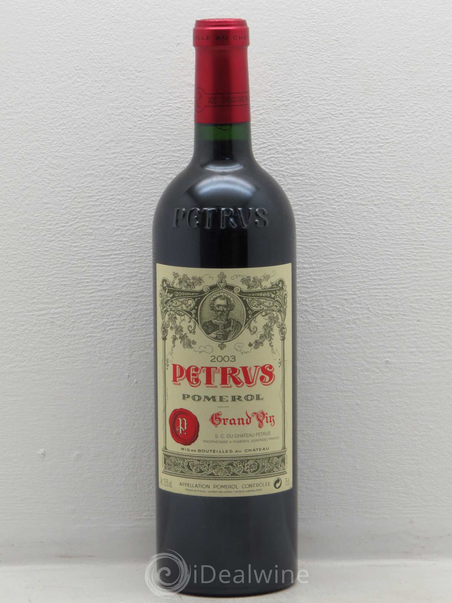 Petrus 2003 - Lot de 1 bouteille - 0