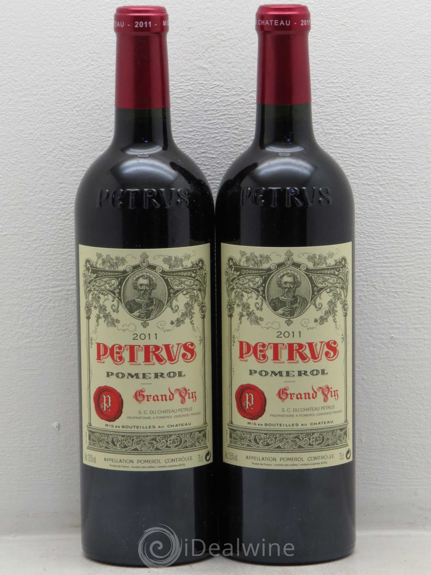 Petrus 2011 - Lot de 2 bouteilles - 0