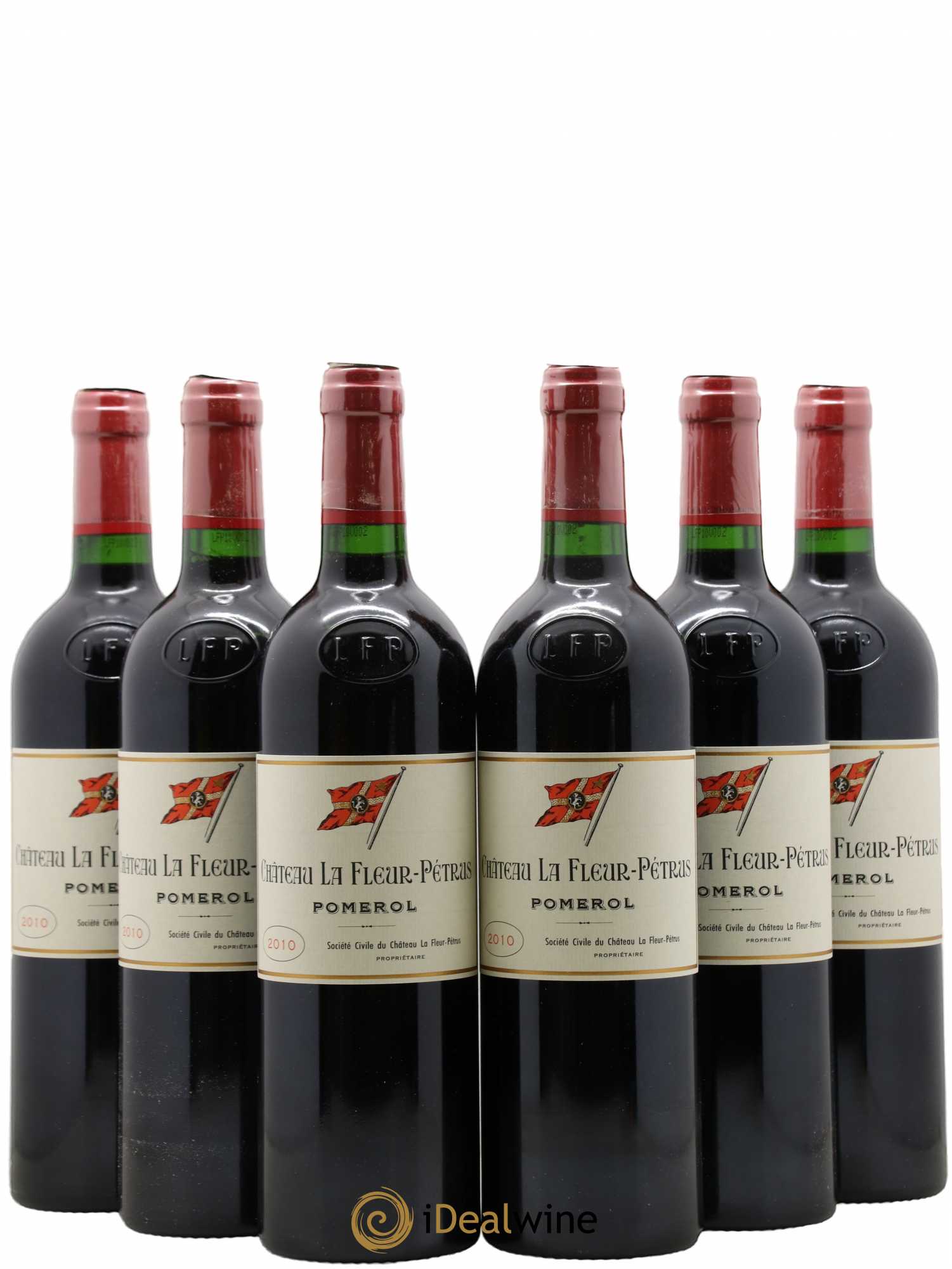 Château la Fleur Petrus 2010 - Lot de 6 bouteilles - 0
