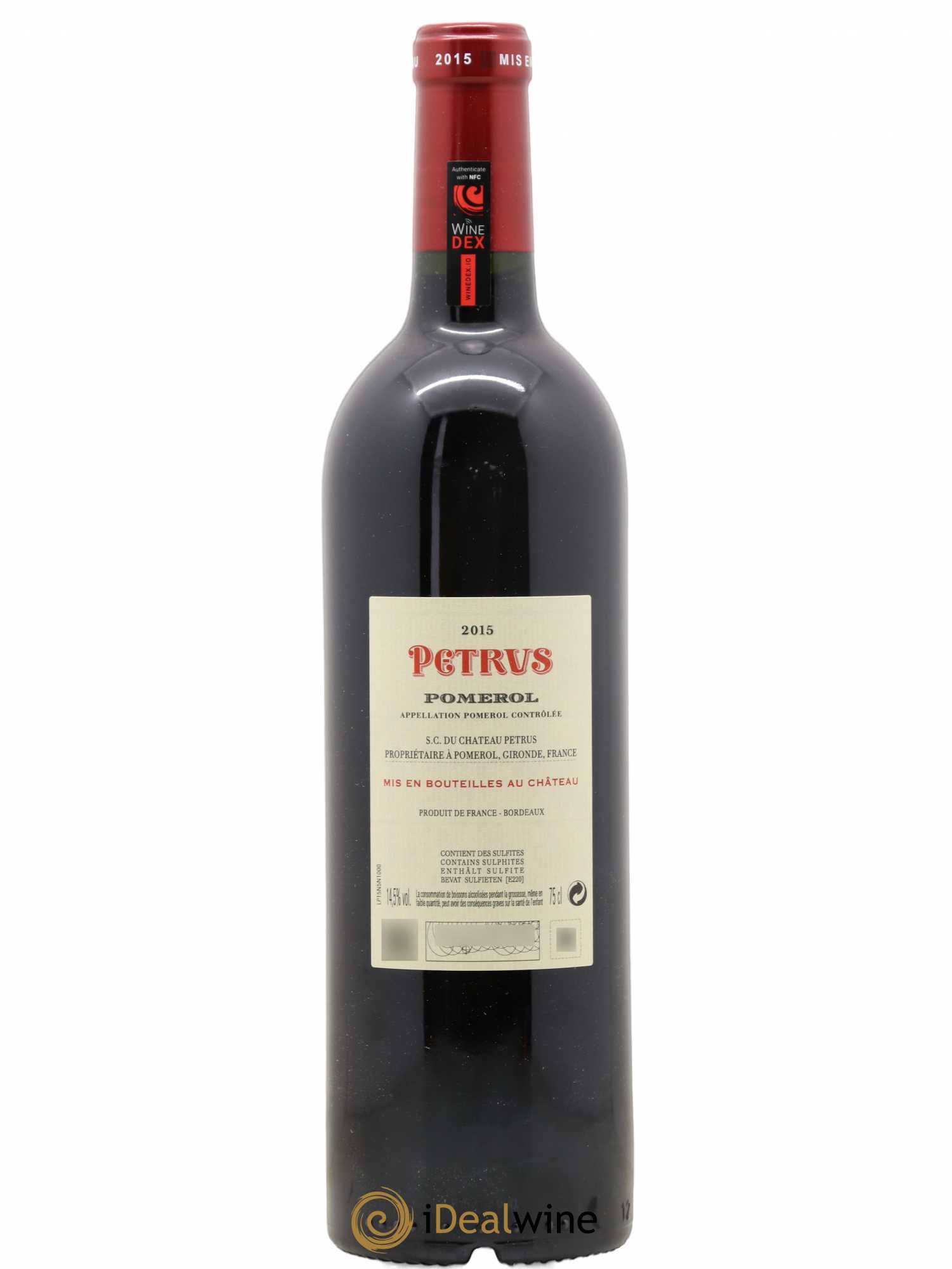Petrus 2015 - Lot de 1 bouteille - 1