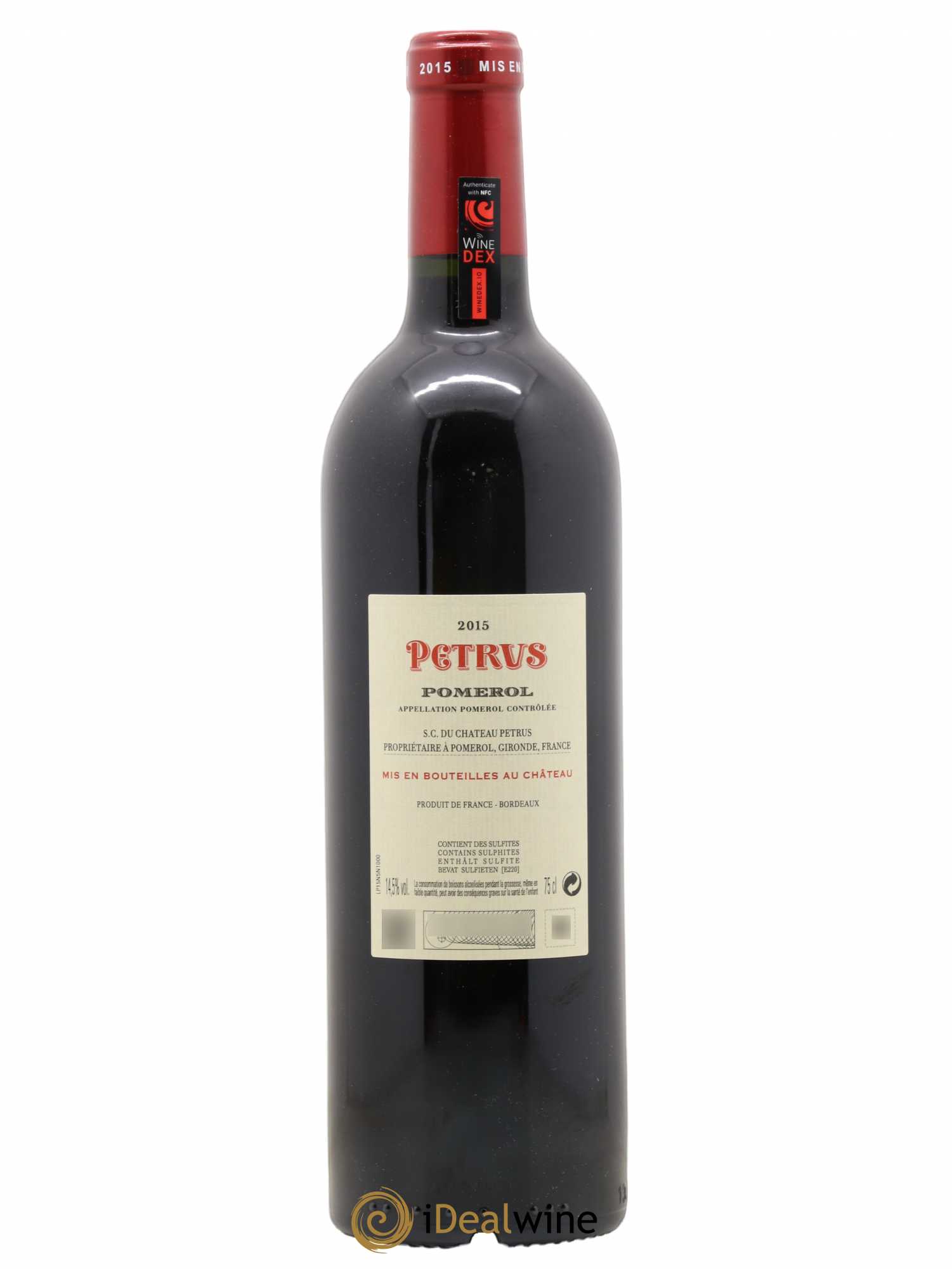 Petrus 2015 - Lot de 1 bouteille - 1