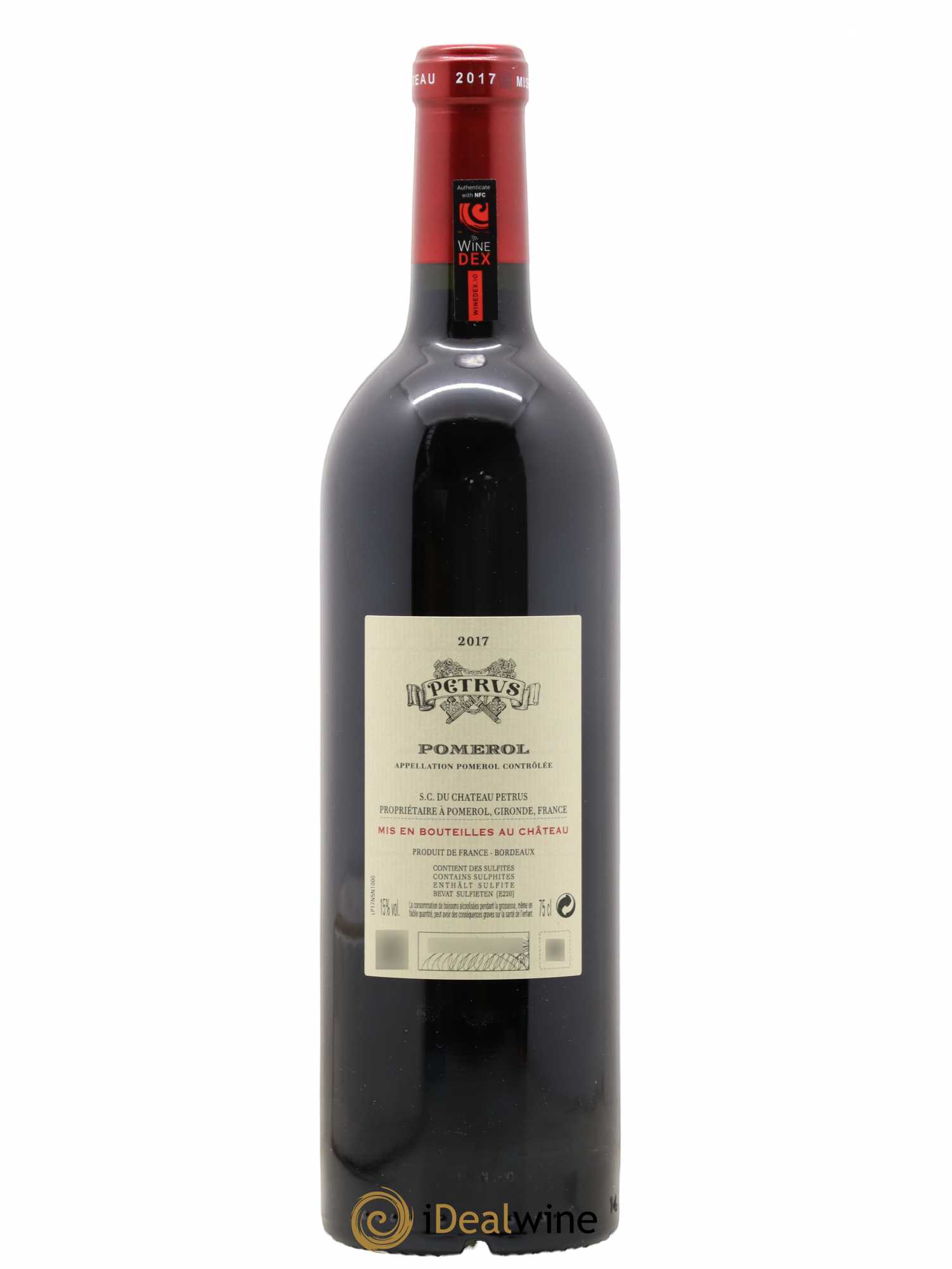 Petrus 2017 - Lot de 1 bouteille - 1