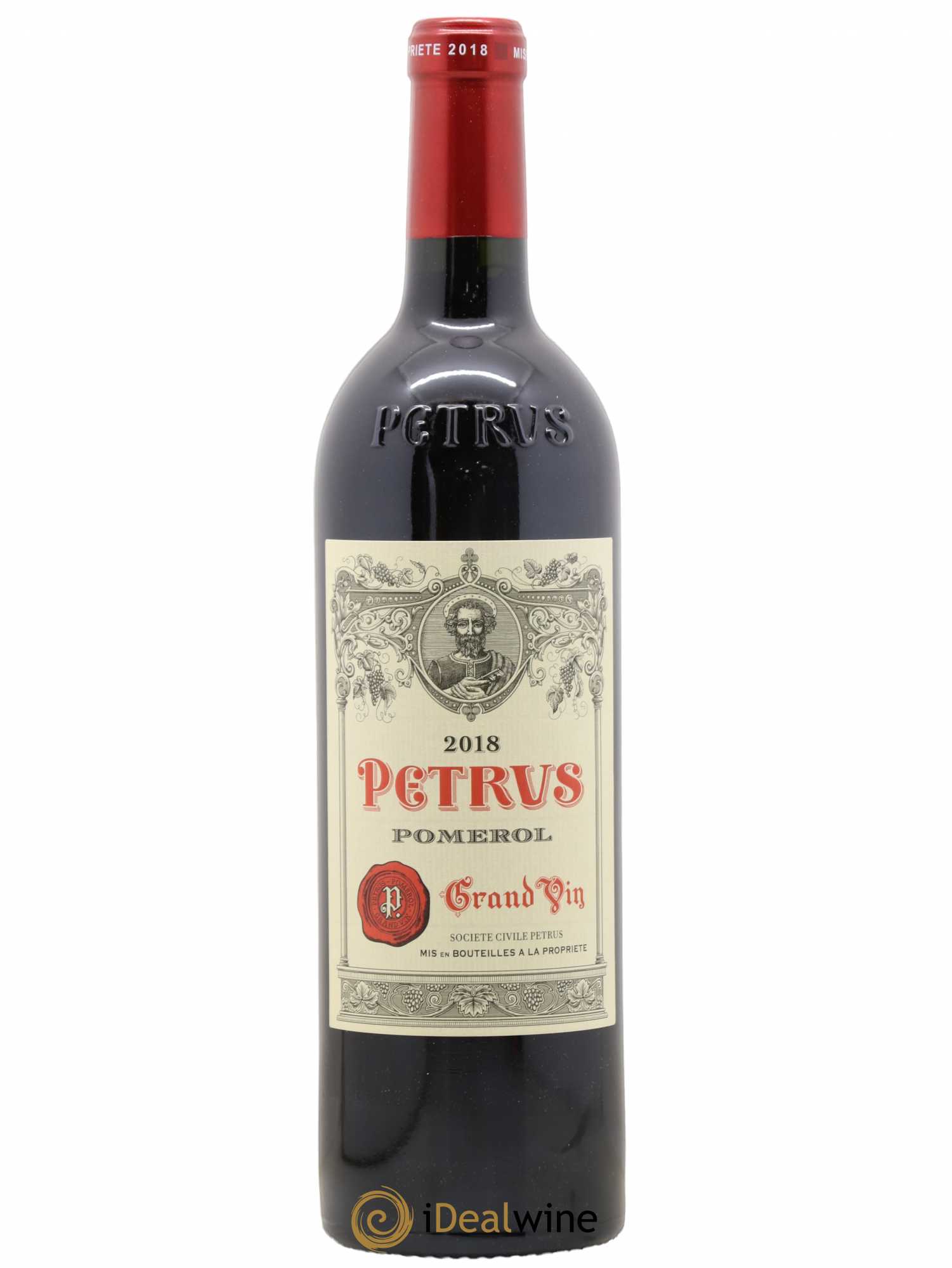 Petrus 2018 - Lot de 1 bouteille - 0