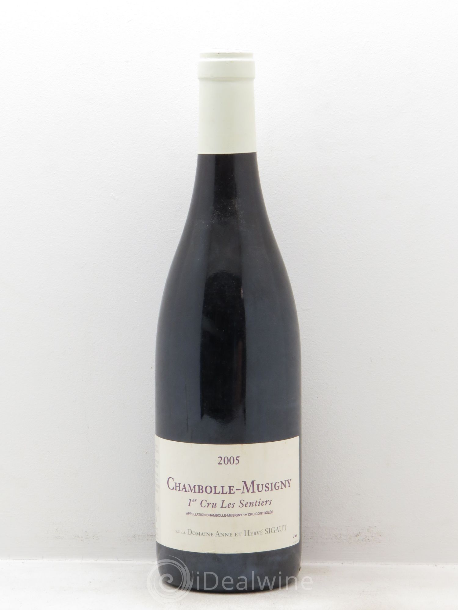Chambolle-Musigny 1er Cru Hervé Sigaut 2005 - Lot de 1 bouteille - 0