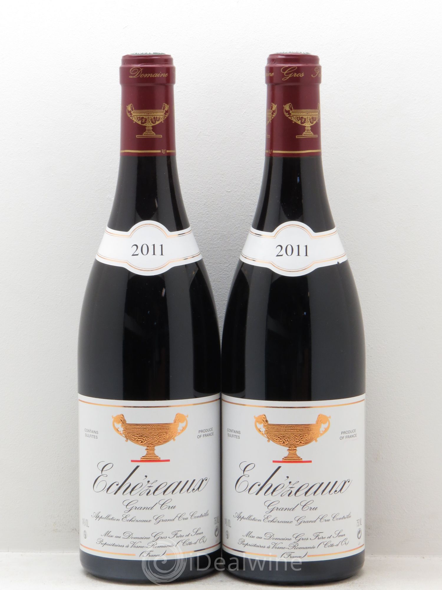 Echezeaux Grand Cru Gros Frère & Soeur 2011 - Lot de 2 bouteilles - 0