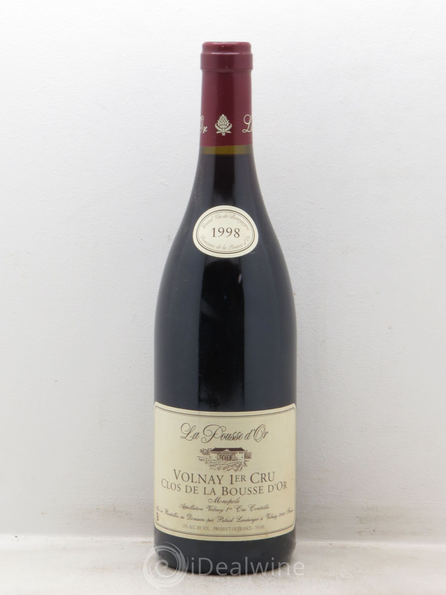 Volnay 1er Cru Clos de la Bousse d'Or La Pousse d'Or (Domaine de) 1998 - Lot de 1 bouteille - 0