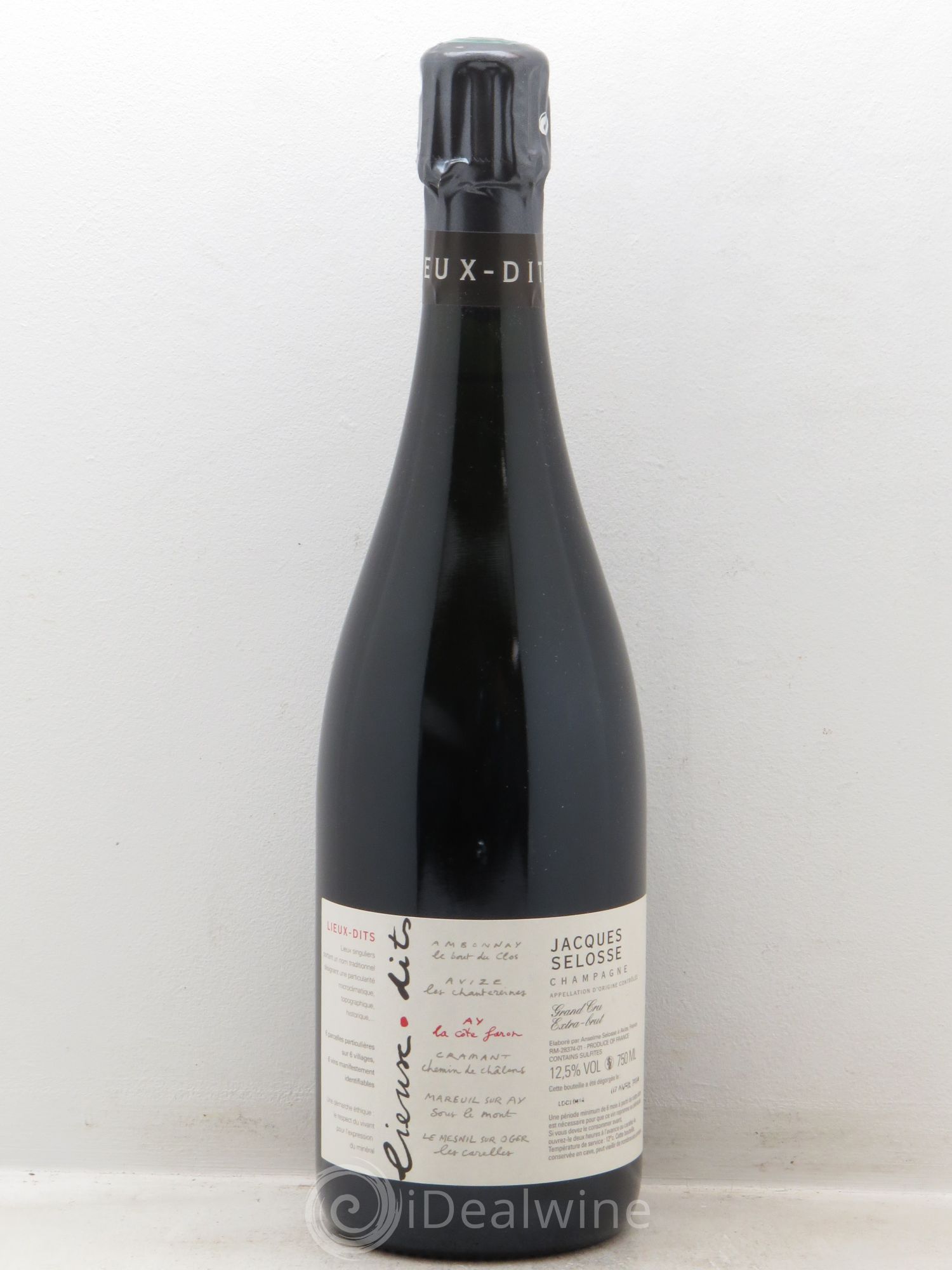 Champagne Selosse Ay "La Côte Faron" - Posten von 1 Flasche - 0