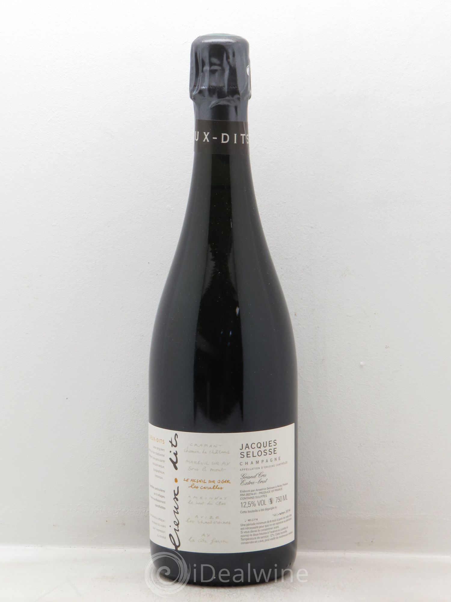 Champagne Selosse Grand Cru "Les Carelles" - Posten von 1 Flasche - 0