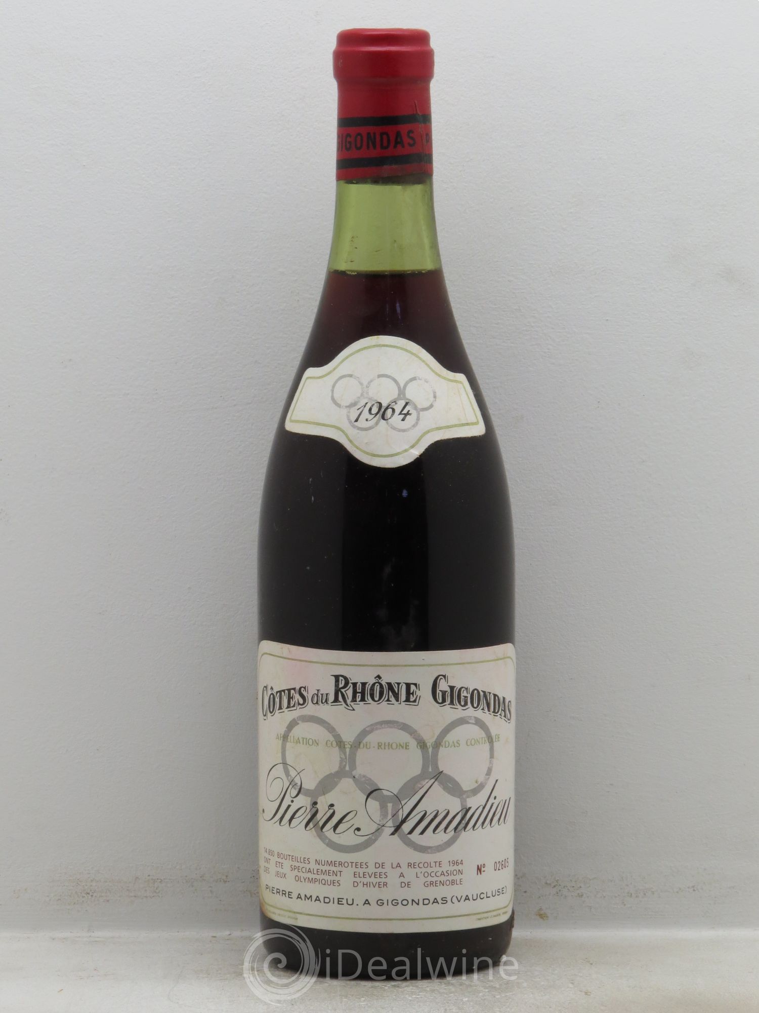 Gigondas Amadieu 1964 - Lot de 1 bouteille - 0