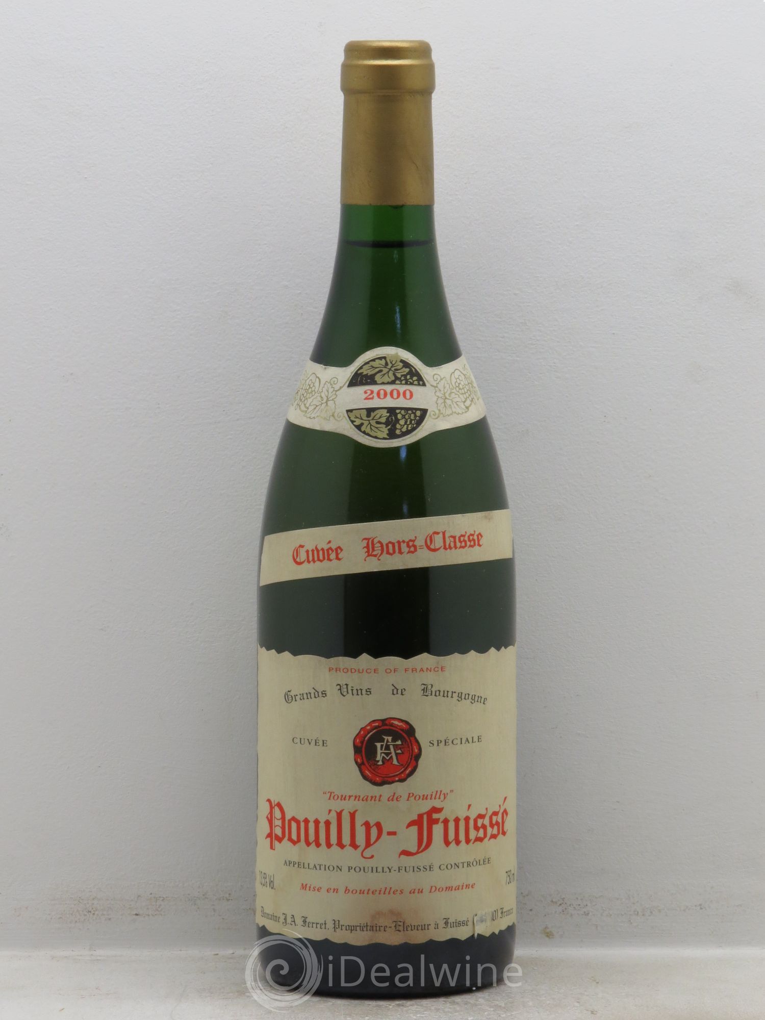 Pouilly-Fuissé Cuvée Hors classe (sans prix de réserve) 2000 - Posten von 1 Flasche - 0