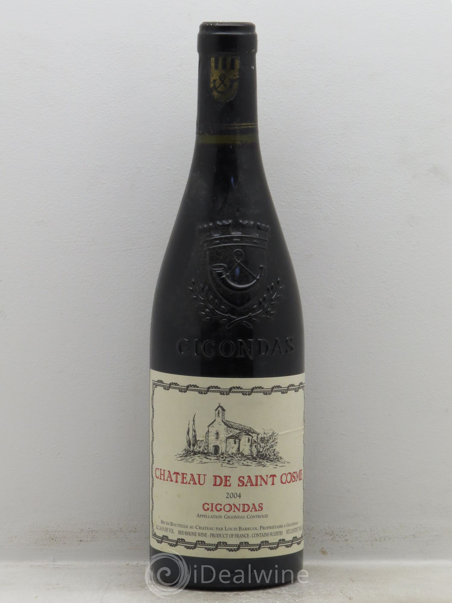 Gigondas Saint Cosme 2004 - Lot de 1 bouteille - 0